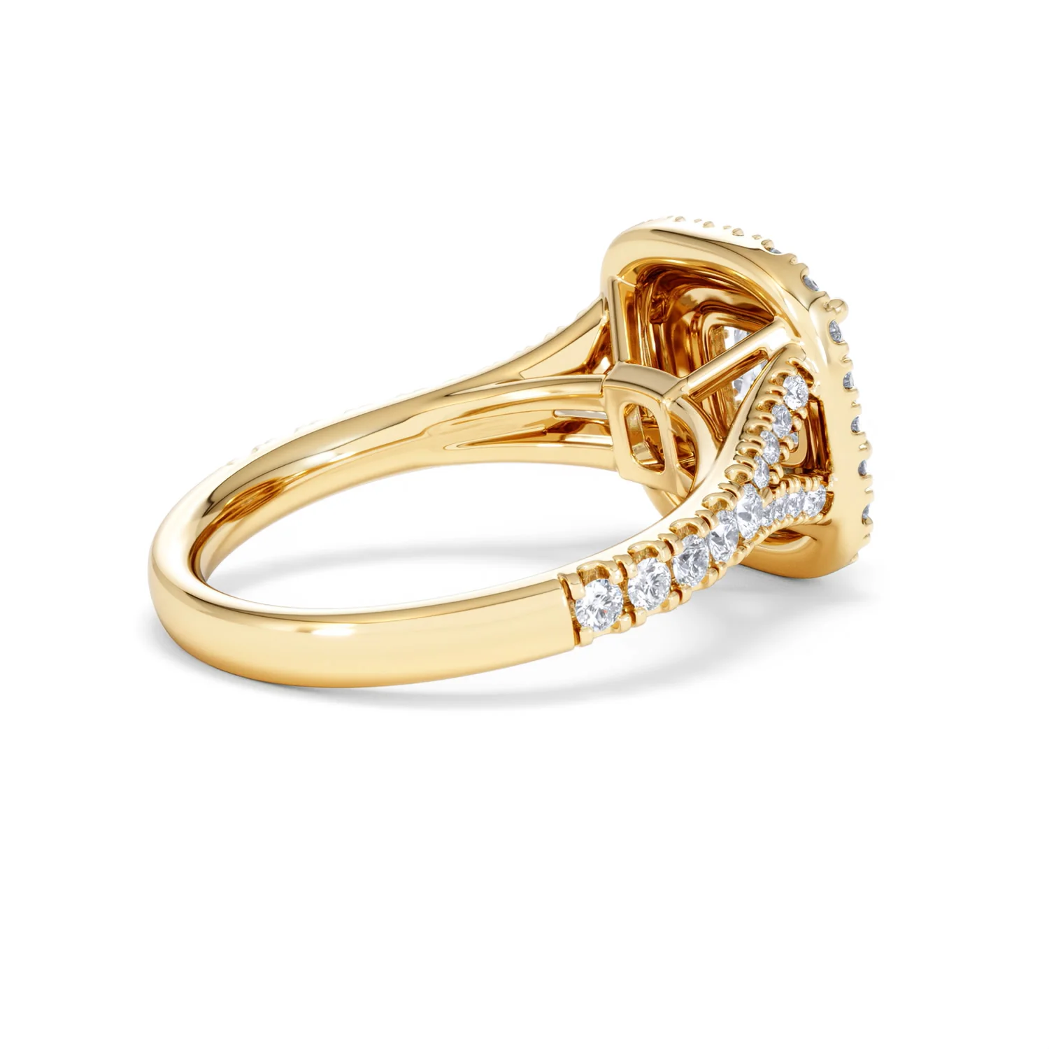 Anastasia Lab Diamond Halo Engagement Ring in 18K Gold 1.85ct F/VS1 - Image 36