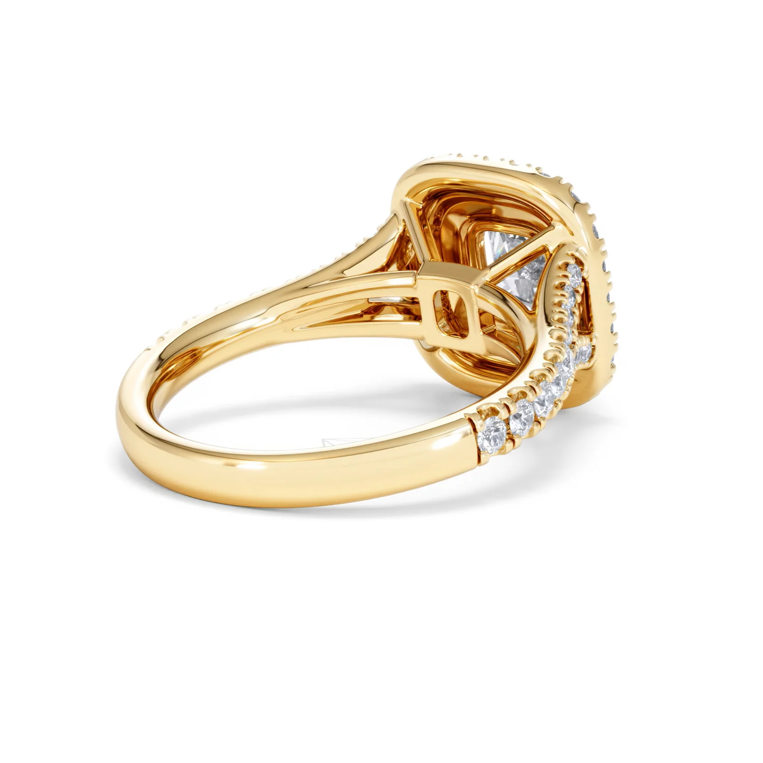 Anastasia Lab Diamond Halo Engagement Ring in 18K Gold 1.85ct F/VS1 - Image 39