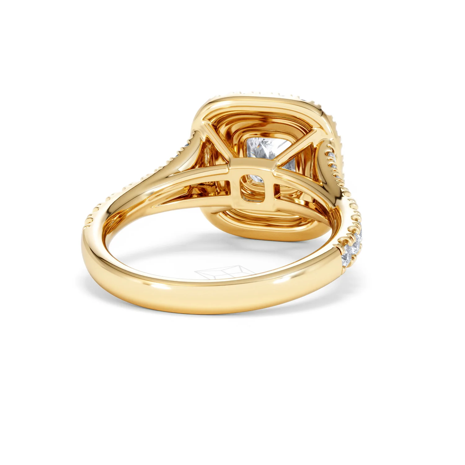 Anastasia Lab Diamond Halo Engagement Ring in 18K Gold 1.85ct F/VS1 - Image 44
