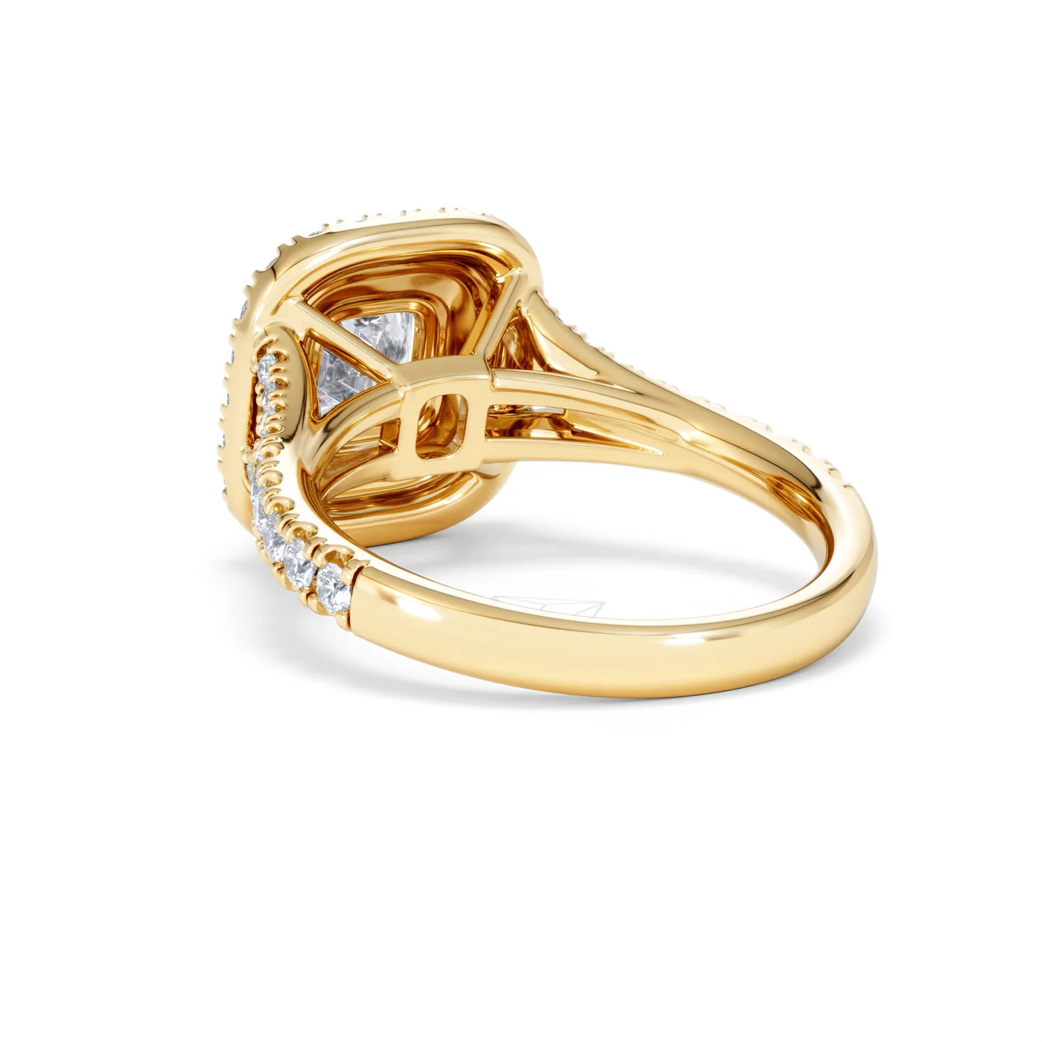 Anastasia Lab Diamond Halo Engagement Ring in 18K Gold 1.85ct F/VS1 - Image 55