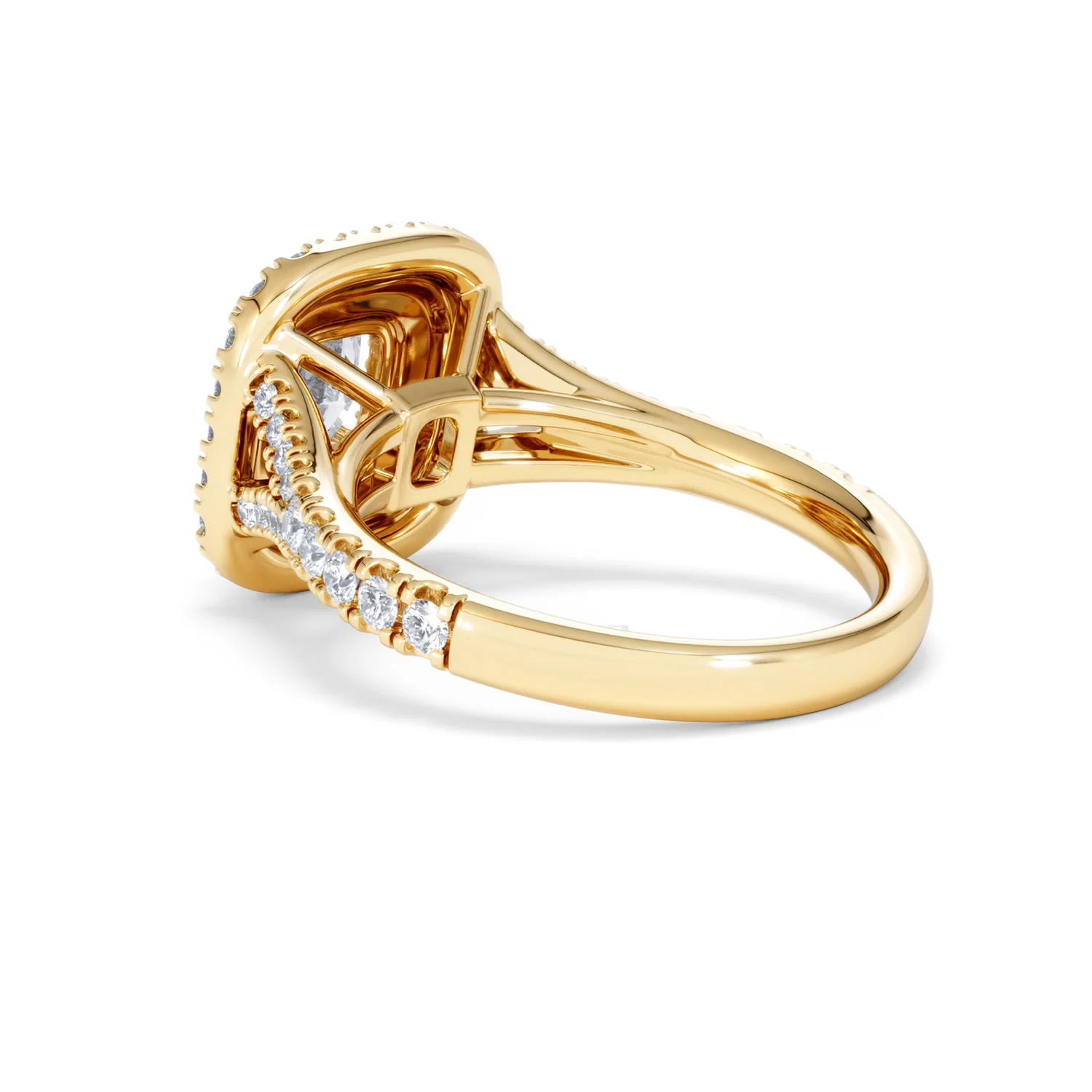 Anastasia Lab Diamond Halo Engagement Ring in 18K Gold 1.85ct F/VS1 - Image 58