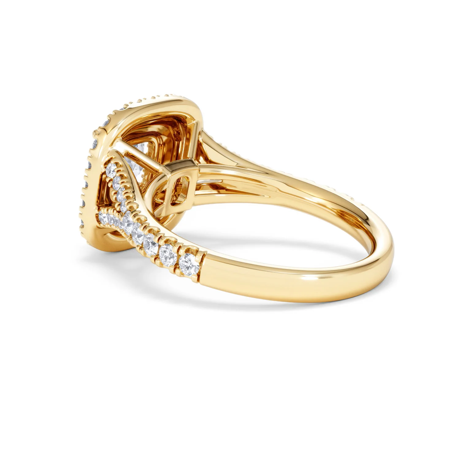 Anastasia Lab Diamond Halo Engagement Ring in 18K Gold 1.85ct F/VS1 - Image 59
