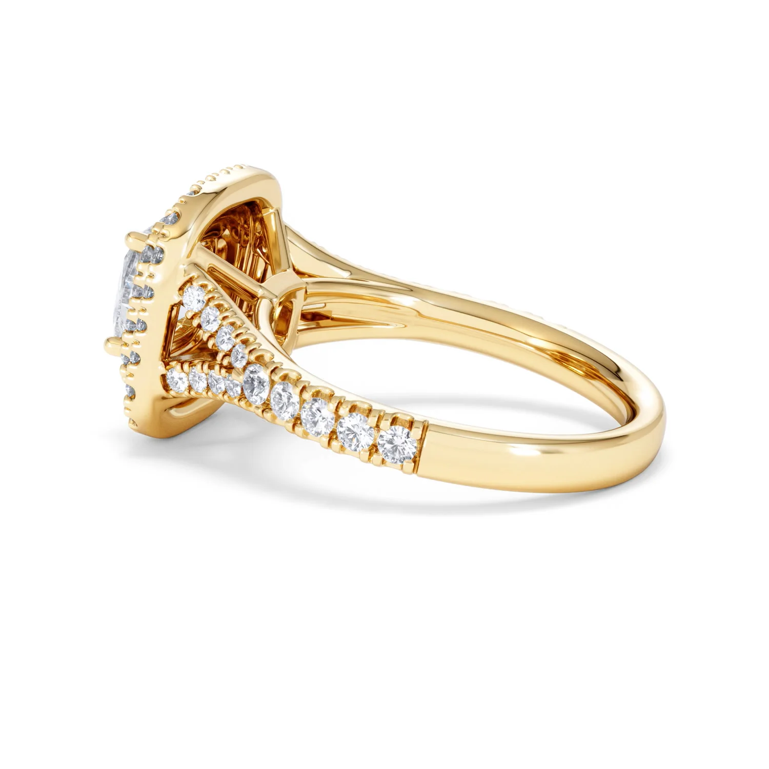 Anastasia Lab Diamond Halo Engagement Ring in 18K Gold 1.85ct F/VS1 - Image 63