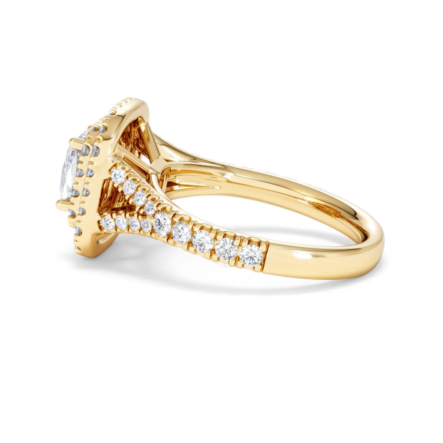 Anastasia Lab Diamond Halo Engagement Ring in 18K Gold 1.85ct F/VS1 - Image 65