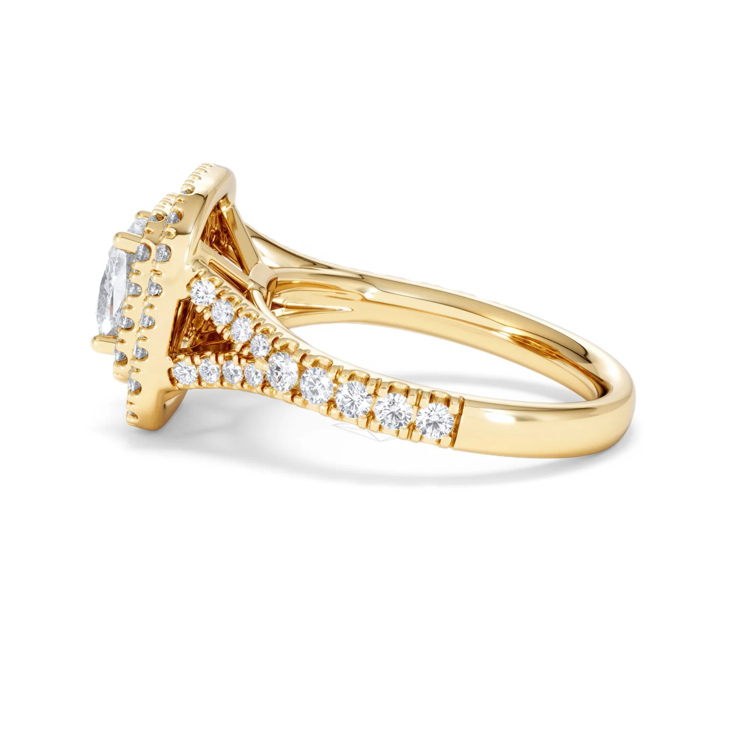 Anastasia Lab Diamond Halo Engagement Ring in 18K Gold 1.85ct F/VS1 - Image 66