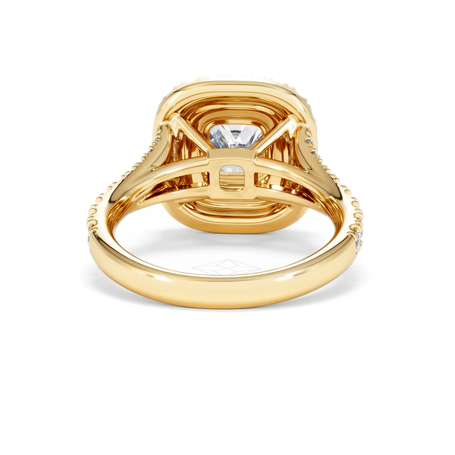 Anastasia Lab Diamond Halo Engagement Ring in 18K Gold 2.15ct F/VS1 - Image 47