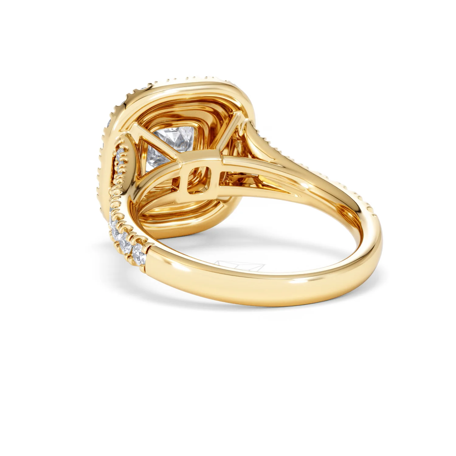 Anastasia Lab Diamond Halo Engagement Ring in 18K Gold 2.15ct F/VS1 - Image 54