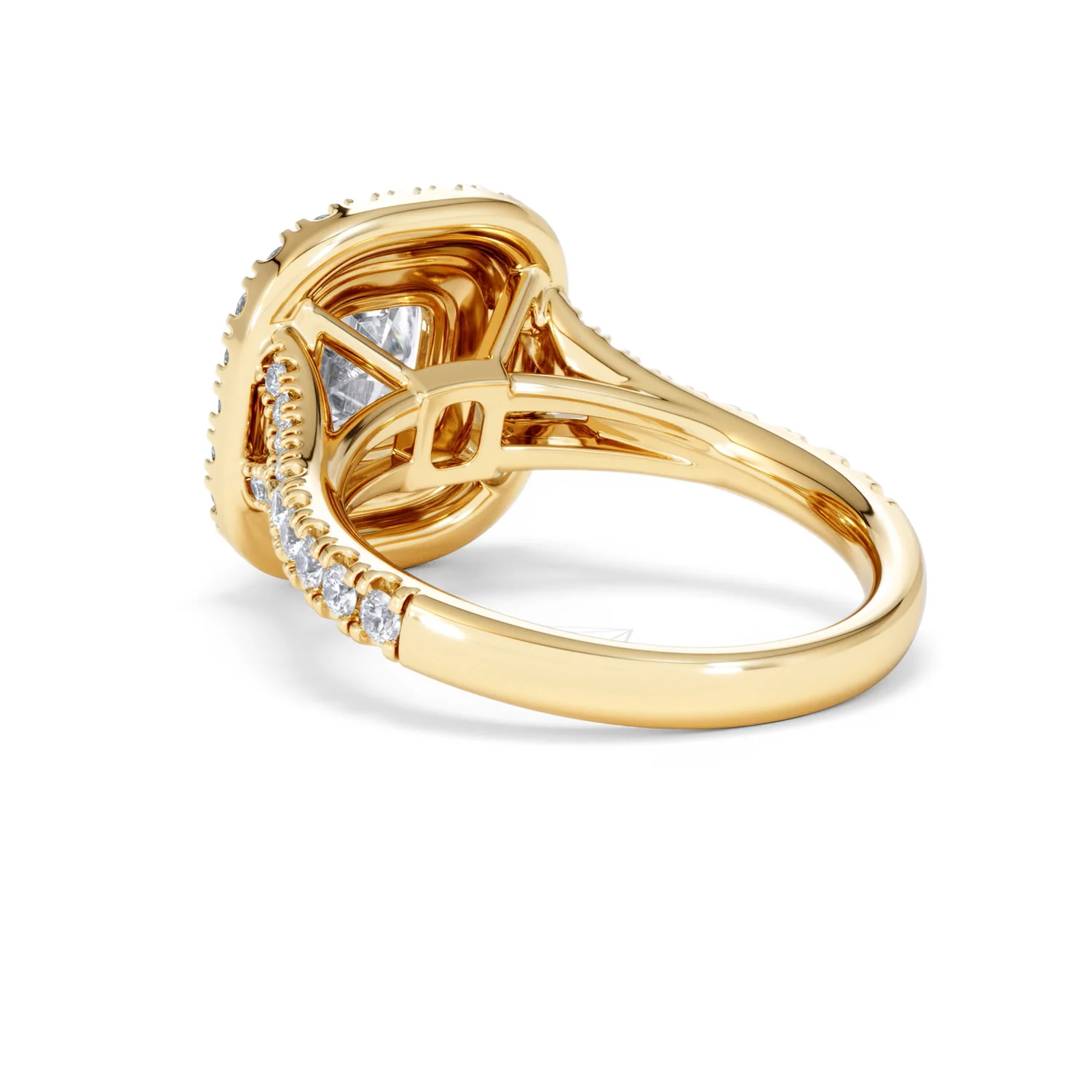 Anastasia Lab Diamond Halo Engagement Ring in 18K Gold 2.15ct F/VS1 - Image 56