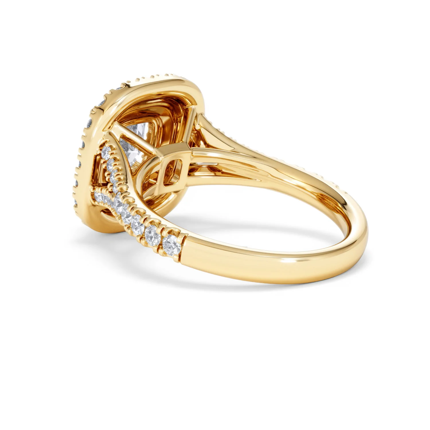 Anastasia Lab Diamond Halo Engagement Ring in 18K Gold 2.15ct F/VS1 - Image 58