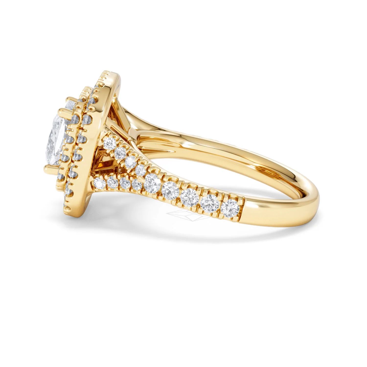 Anastasia Lab Diamond Halo Engagement Ring in 18K Gold 2.15ct F/VS1 - Image 67