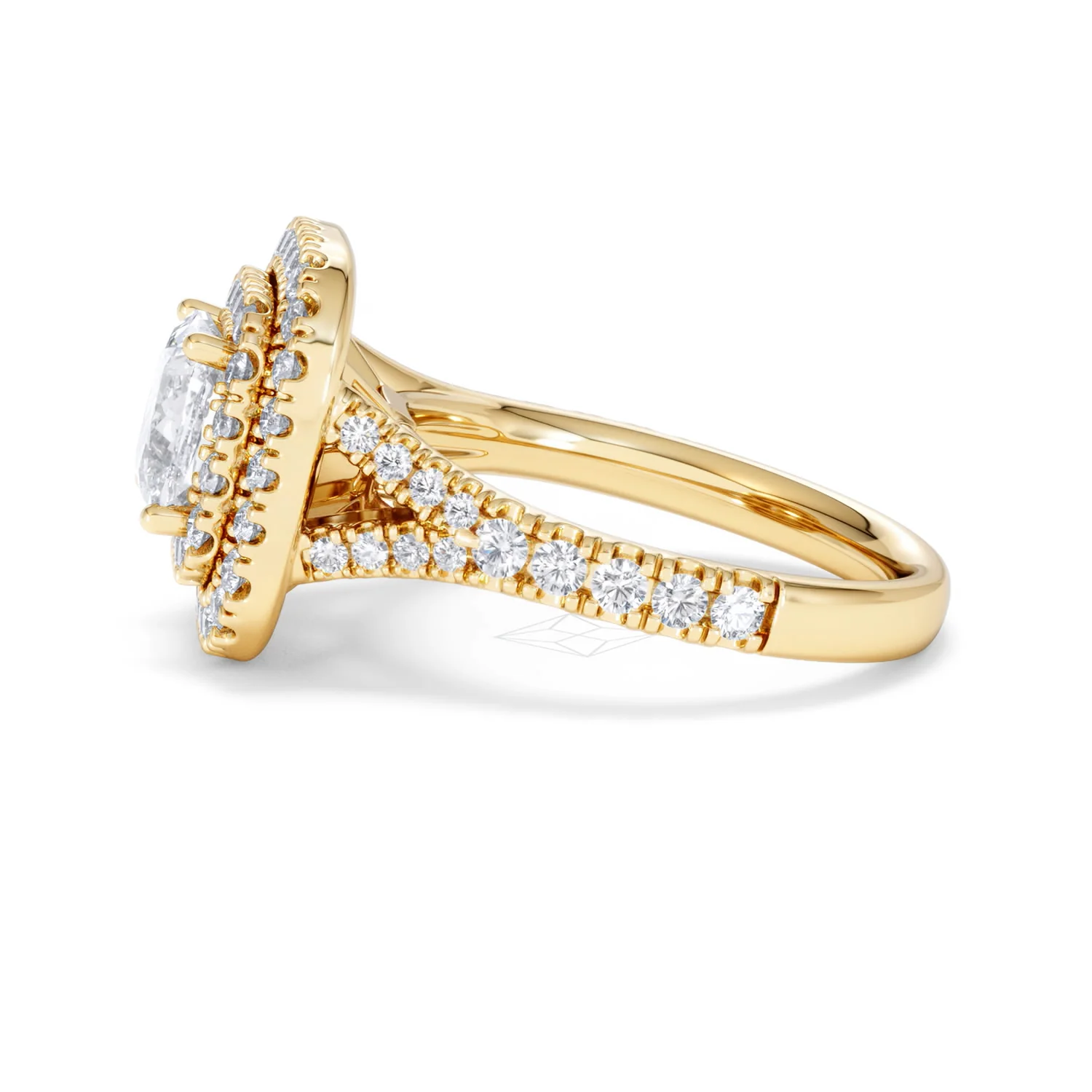 Anastasia Lab Diamond Halo Engagement Ring in 18K Gold 2.15ct F/VS1 - Image 69