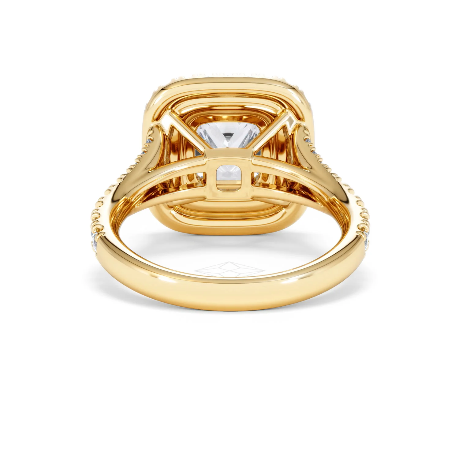 Anastasia Lab Diamond Halo Engagement Ring in 18K Gold 2.70ct F/VS1 - Image 48