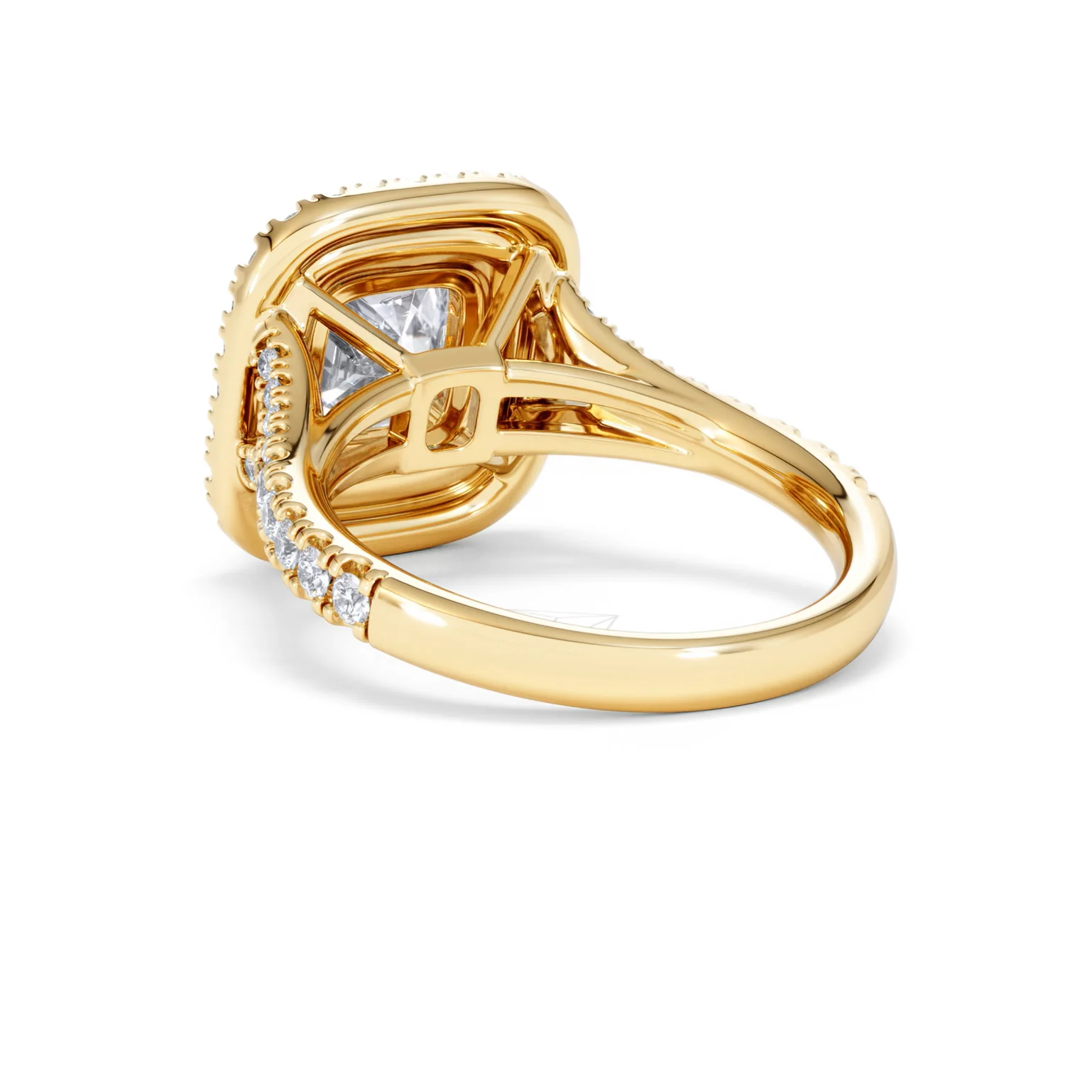Anastasia Lab Diamond Halo Engagement Ring in 18K Gold 2.70ct F/VS1 - Image 55
