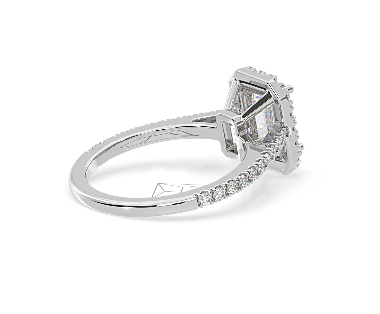 Annabelle GIA Diamond Halo Engagement Ring in Platinum 1.65ct G/VS1 - Image 58