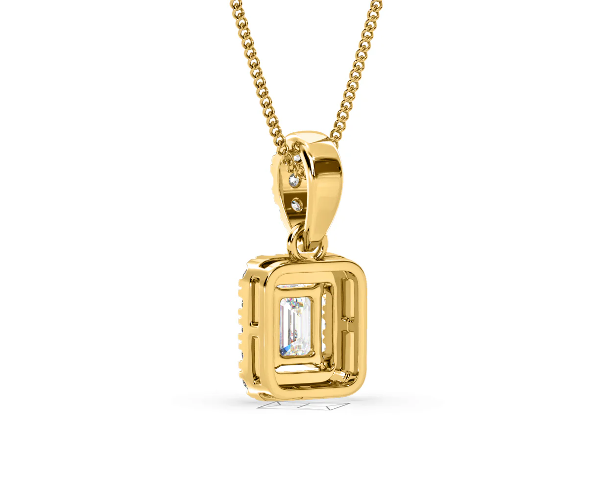 Annabelle Lab Diamond 0.70ct Pendant Necklace in 18K Yellow Gold F/VS1 - Image 41