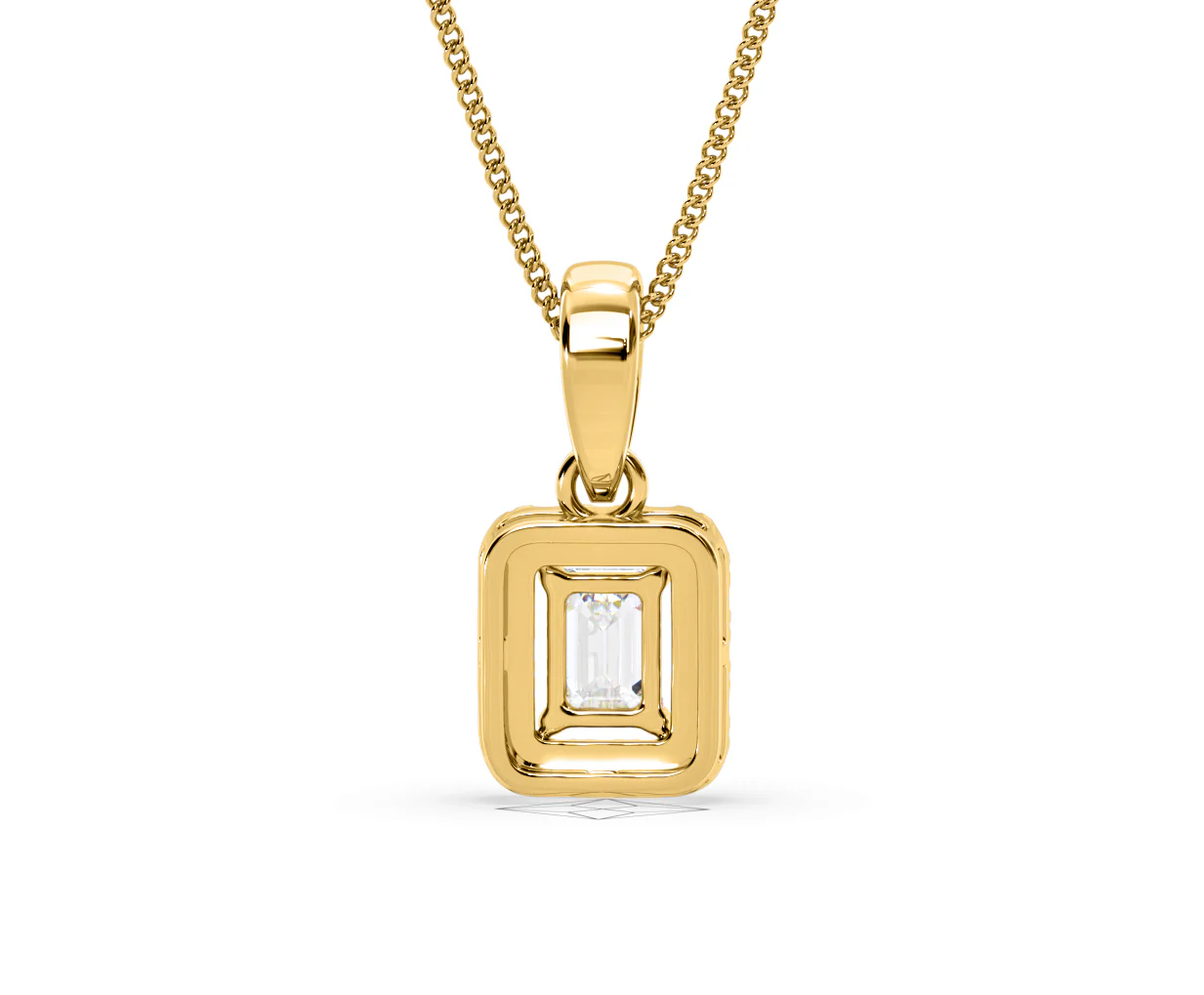 Annabelle Lab Diamond 0.70ct Pendant Necklace in 18K Yellow Gold F/VS1 - Image 48