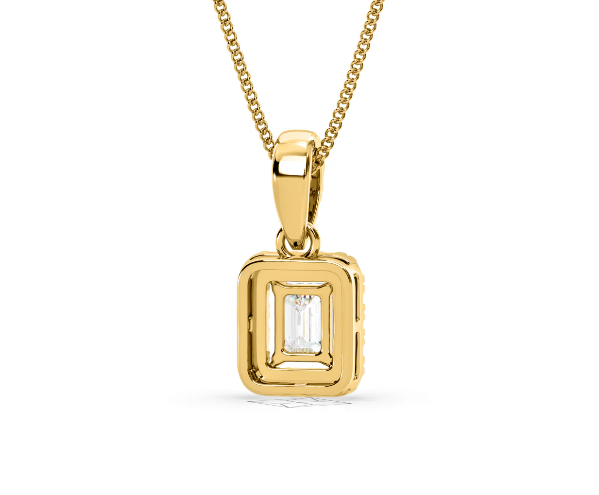 Annabelle Lab Diamond 0.70ct Pendant Necklace in 18K Yellow Gold F/VS1 - Image 50