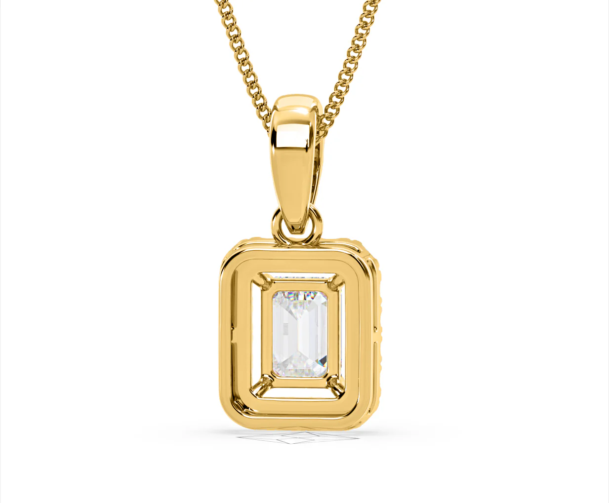 Annabelle Lab Diamond 1.38ct Pendant Necklace in 18K Yellow Gold F/VS1 - Image 49