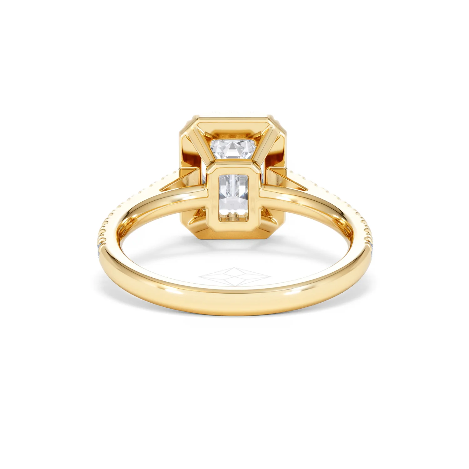 Annabelle Lab Diamond Halo Engagement Ring in 18K Gold 2.15ct F/VS1 - Image 51