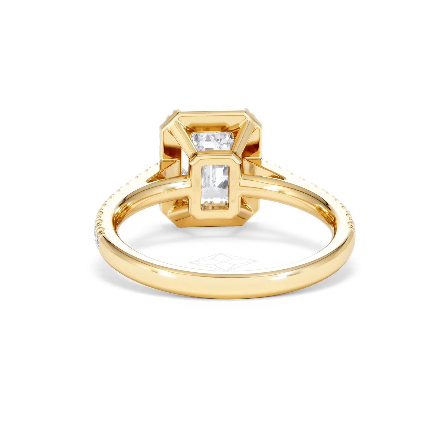 Annabelle Lab Diamond Halo Engagement Ring in 18K Gold 2.15ct F/VS1 - Image 52