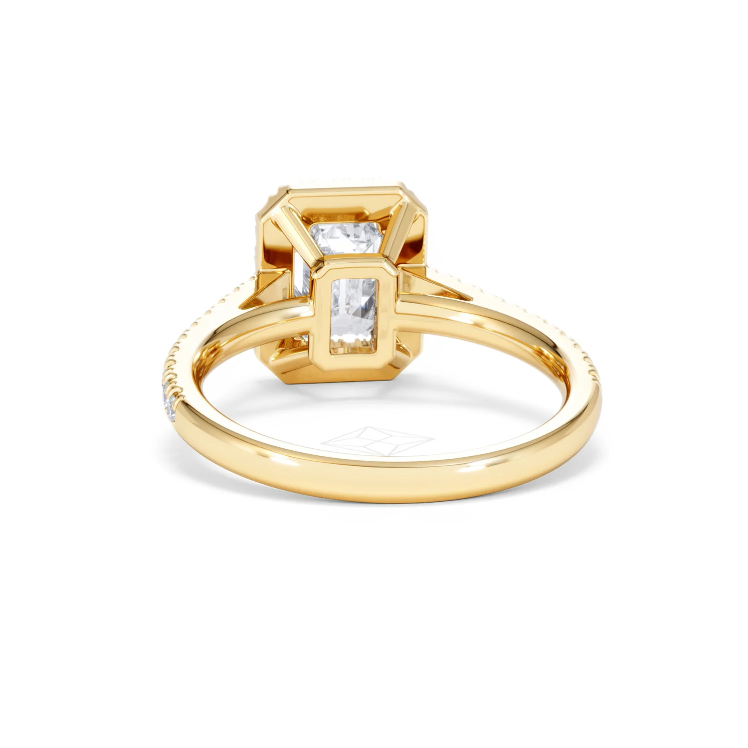 Annabelle Lab Diamond Halo Engagement Ring in 18K Gold 2.15ct F/VS1 - Image 53