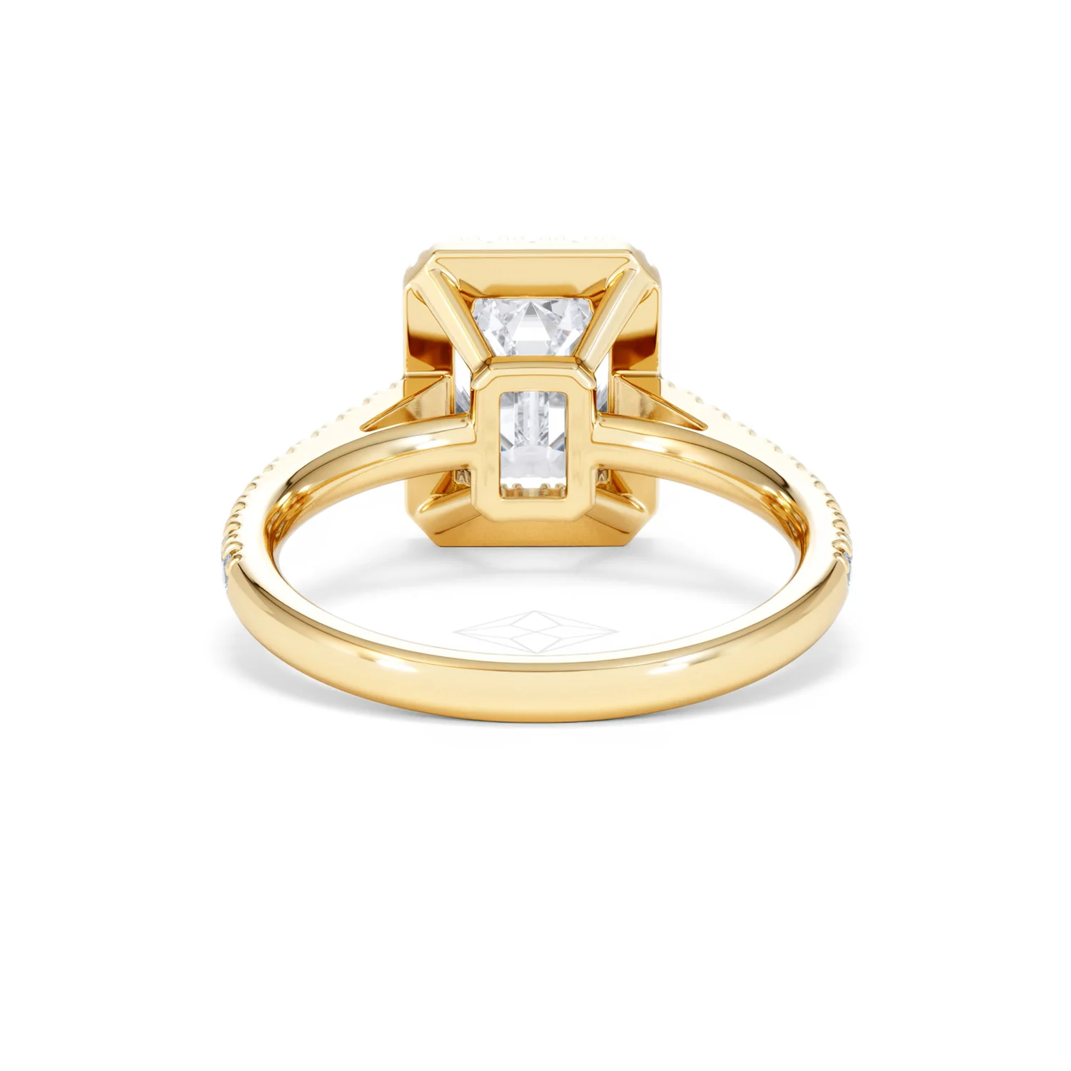Annabelle Lab Diamond Halo Engagement Ring in 18K Gold 2.75ct F/VS1 - Image 51