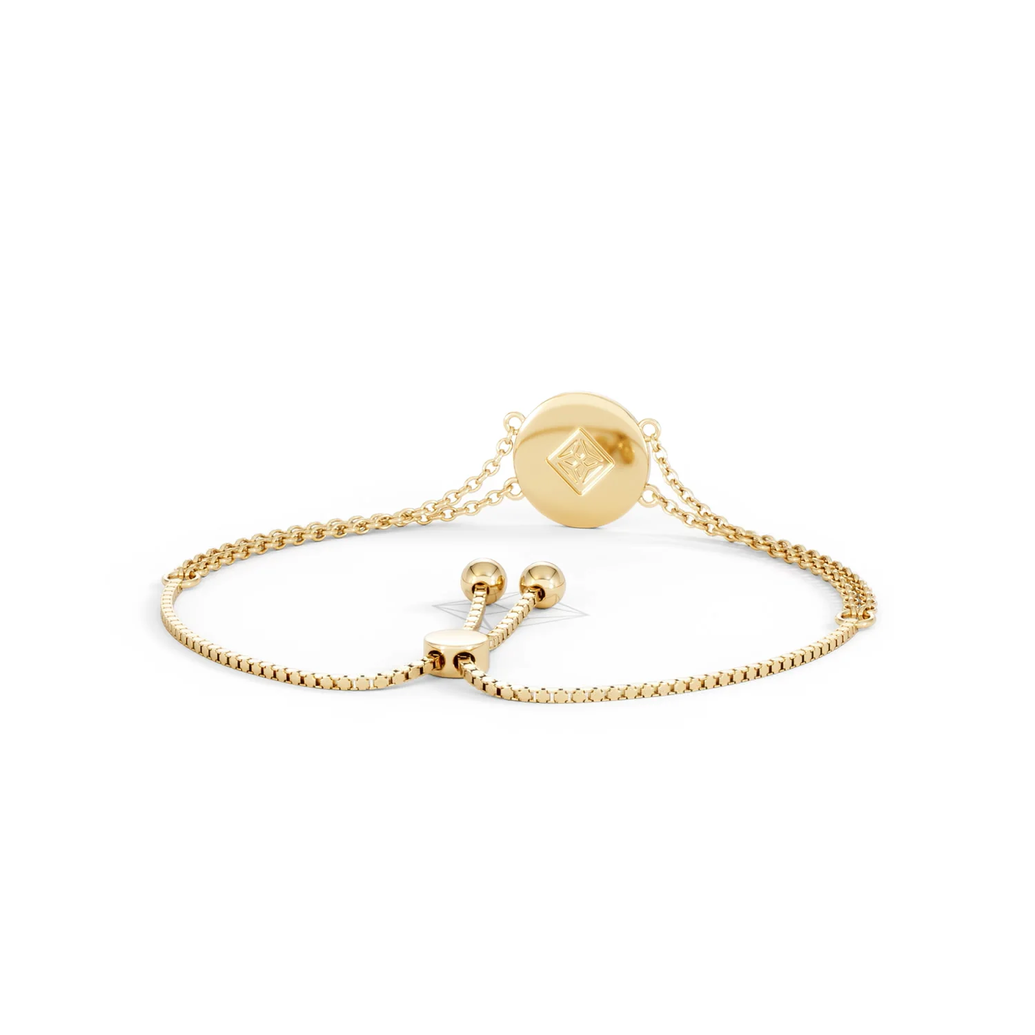 Astrology Aquarius 0.07ct Lab Grown Diamond Adjustable Medallion Bracelet 18K Gold Vermeil - Image 46