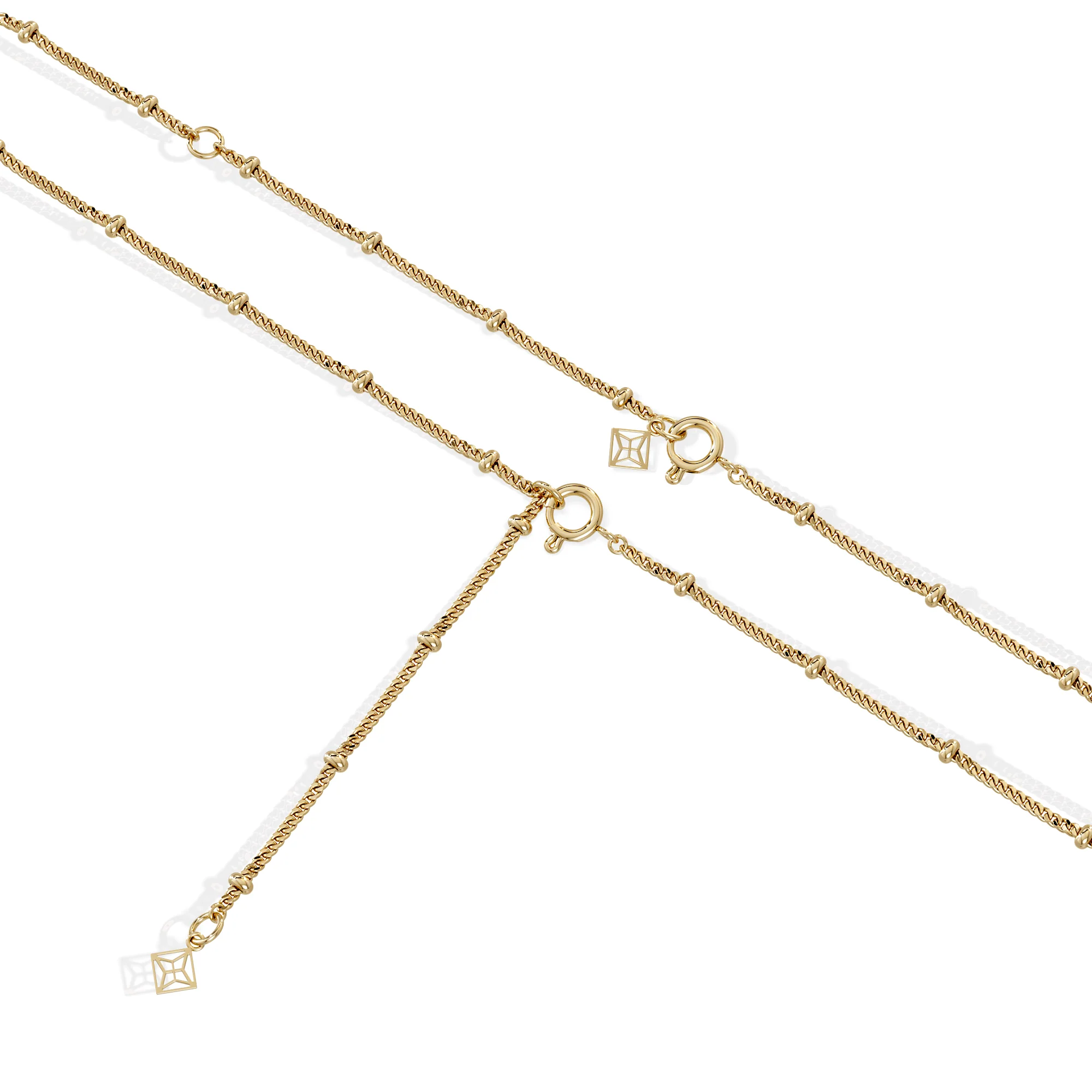 Astrology Aquarius 0.07ct Lab Grown Diamond Medallion Pendant Necklace in 18K Gold Vermeil - Image 7