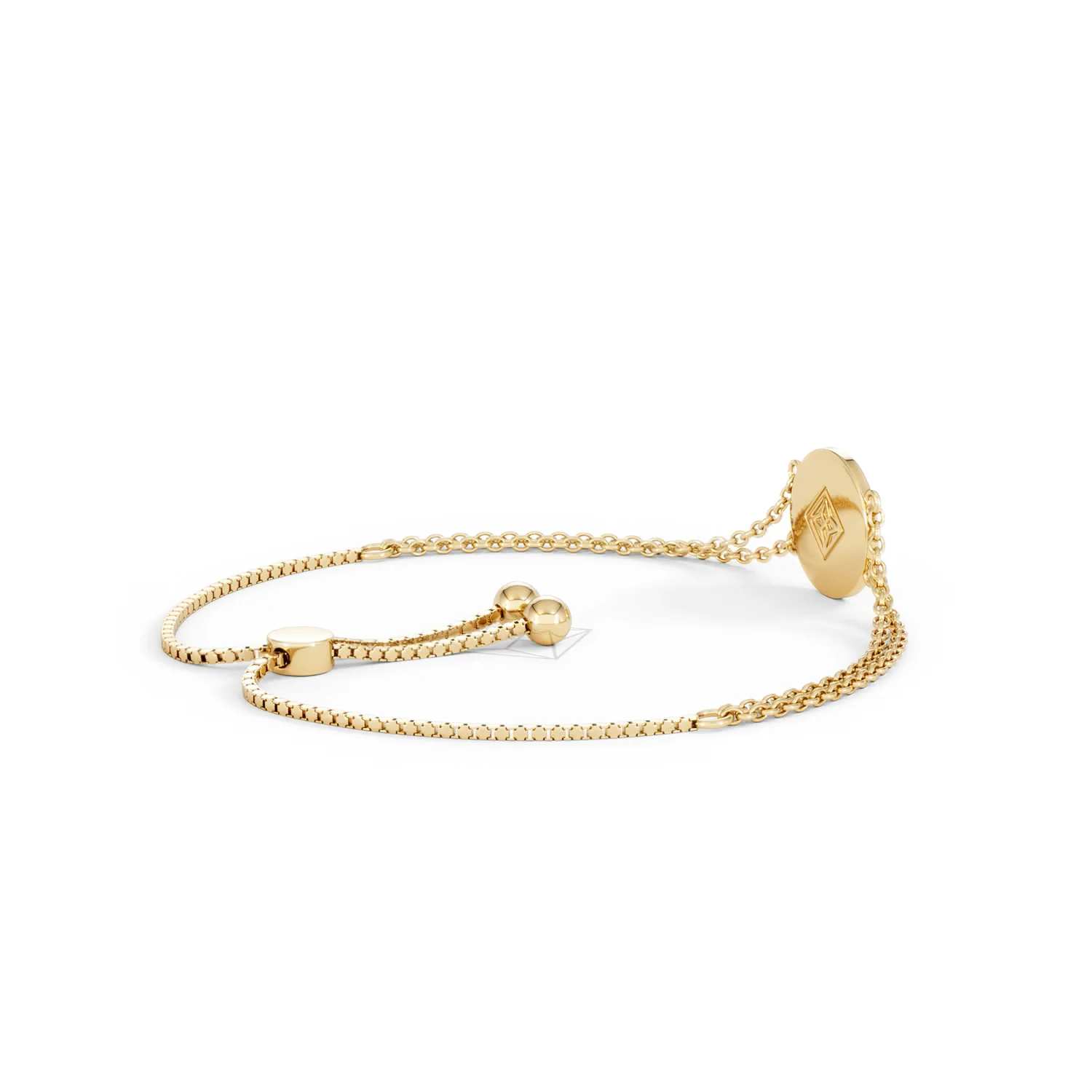 Astrology Aries 0.07ct Lab Grown Diamond Adjustable Medallion Bracelet 18K Gold Vermeil - Image 35