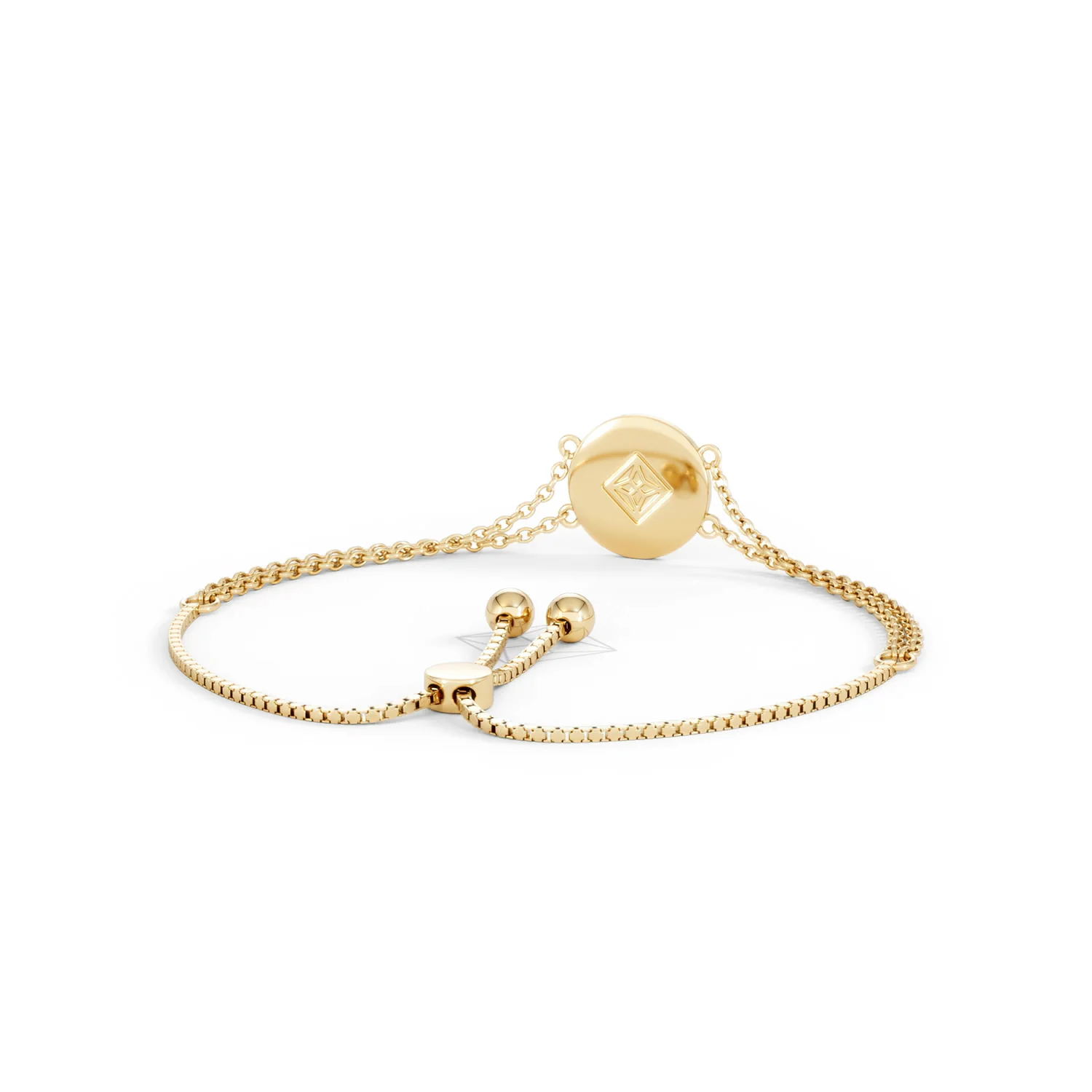 Astrology Aries 0.07ct Lab Grown Diamond Adjustable Medallion Bracelet 18K Gold Vermeil - Image 45