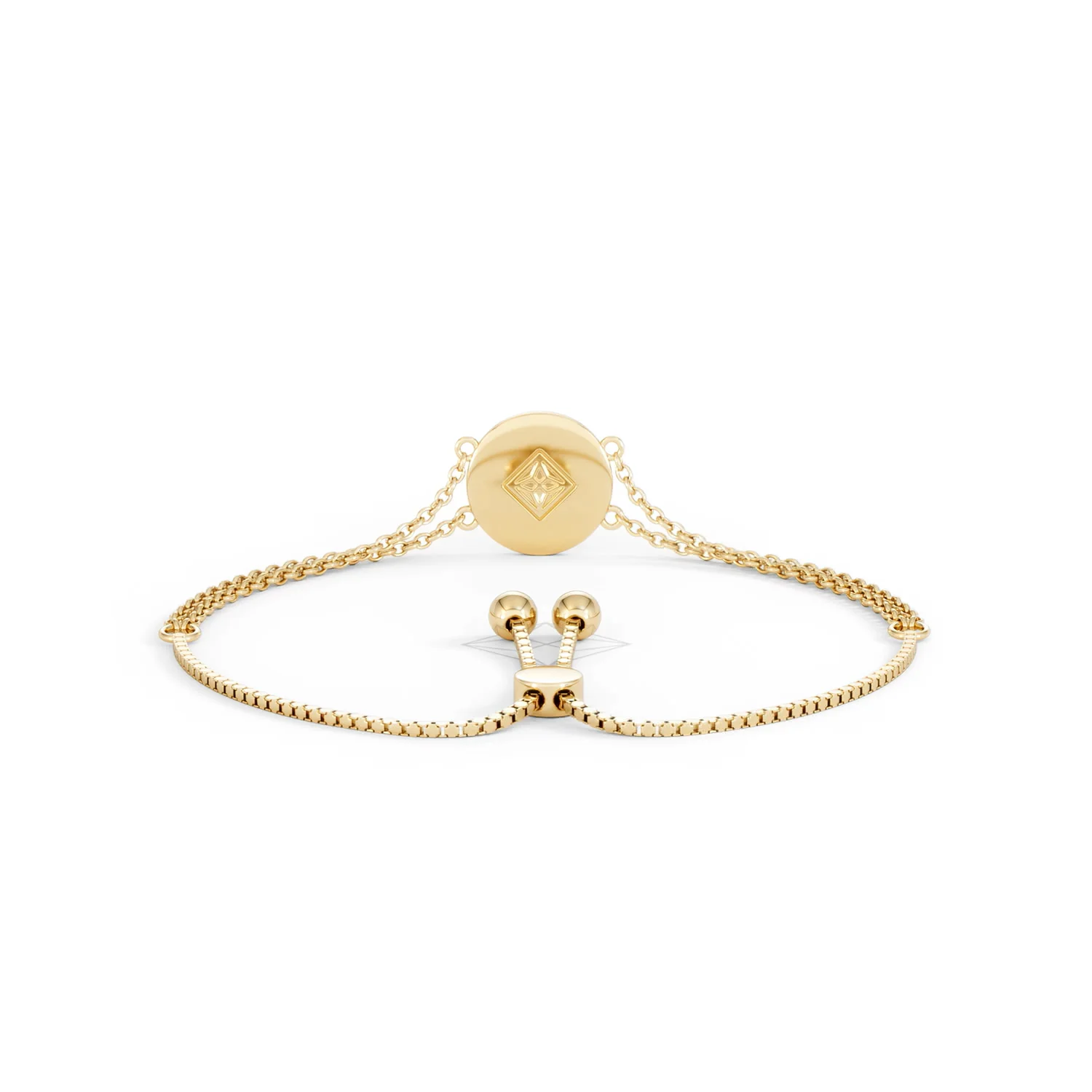 Astrology Aries 0.07ct Lab Grown Diamond Adjustable Medallion Bracelet 18K Gold Vermeil - Image 49