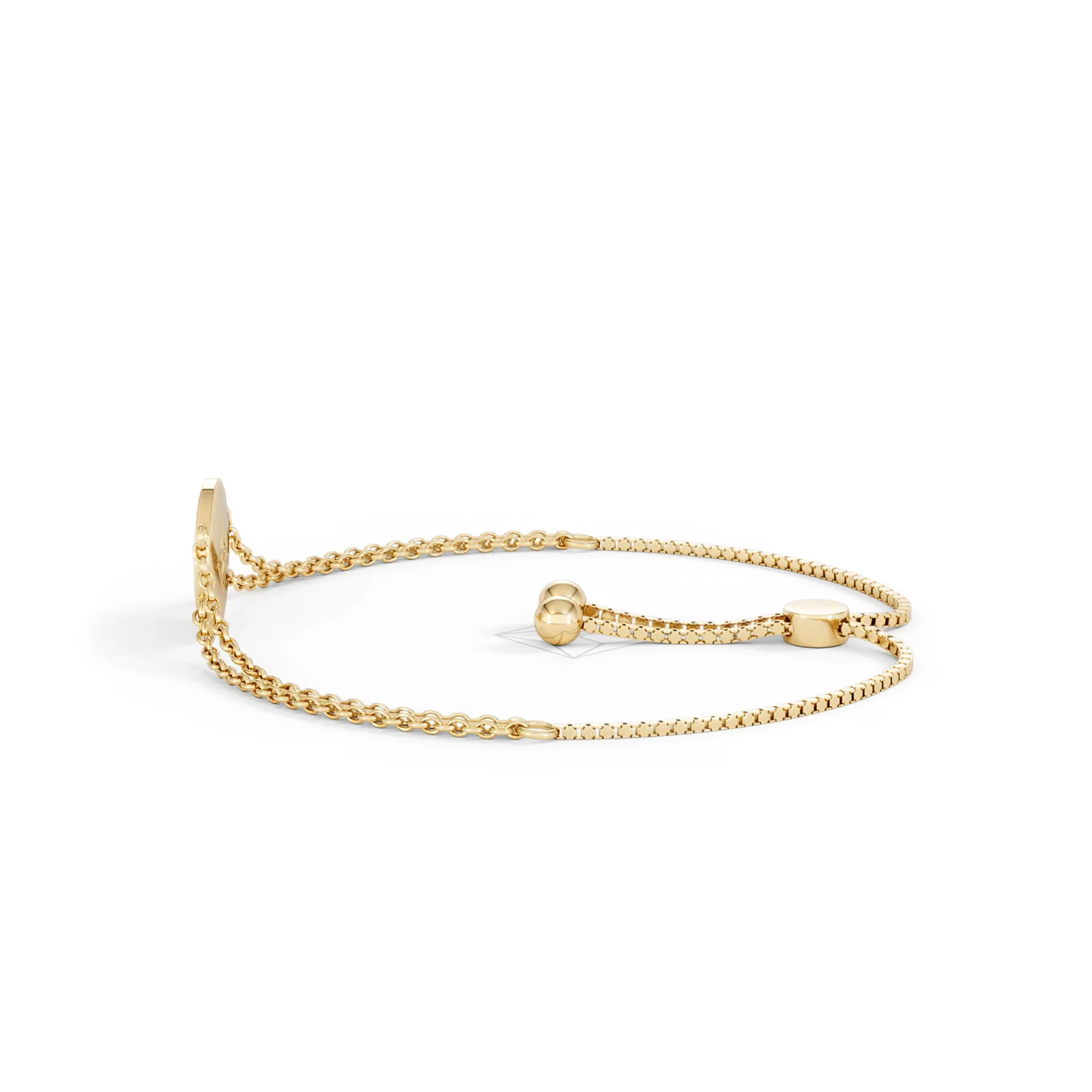Astrology Aries 0.07ct Lab Grown Diamond Adjustable Medallion Bracelet 18K Gold Vermeil - Image 68