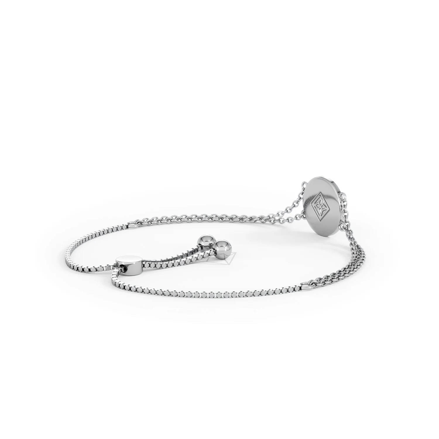 Astrology Aries 0.07ct Lab Grown Diamond Adjustable Medallion Bracelet Sterling Silver - Image 37