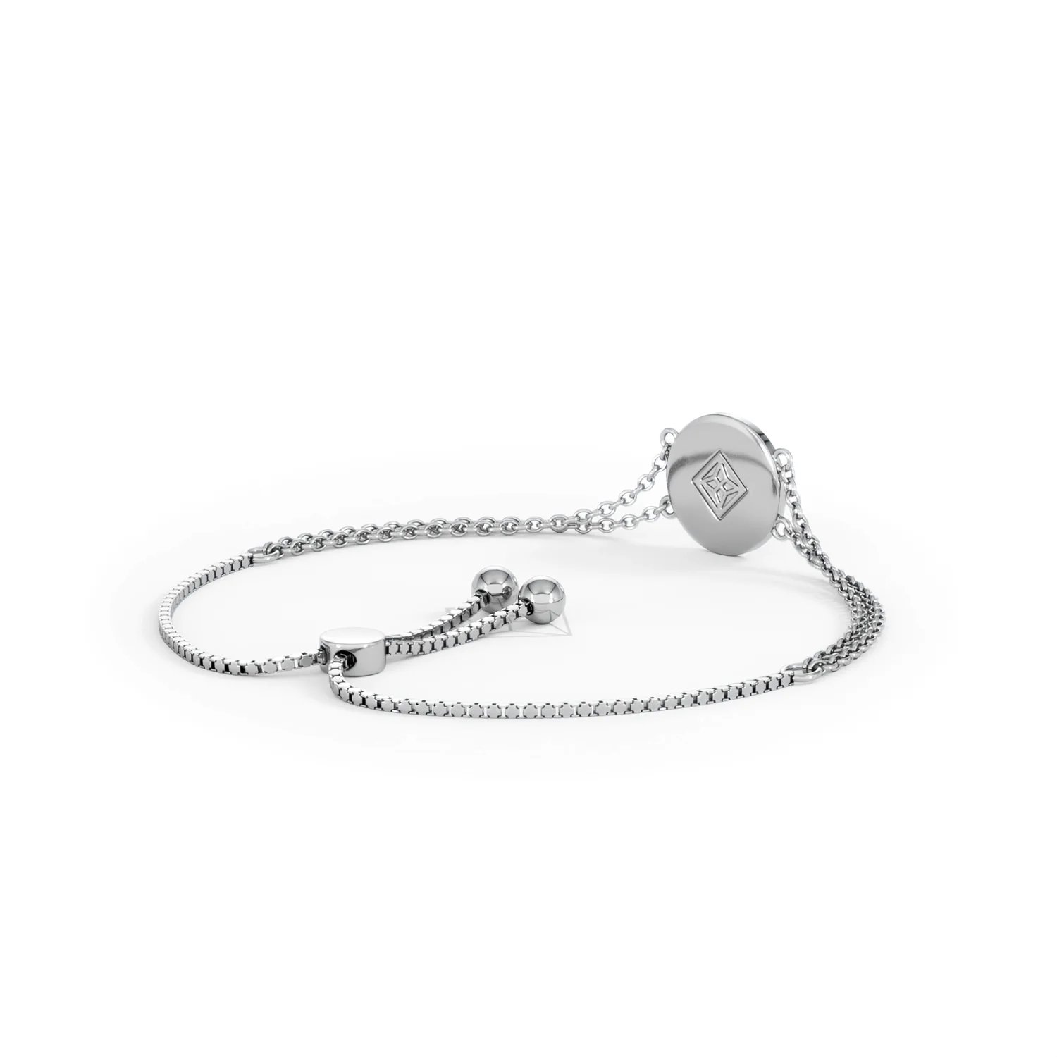 Astrology Aries 0.07ct Lab Grown Diamond Adjustable Medallion Bracelet Sterling Silver - Image 40