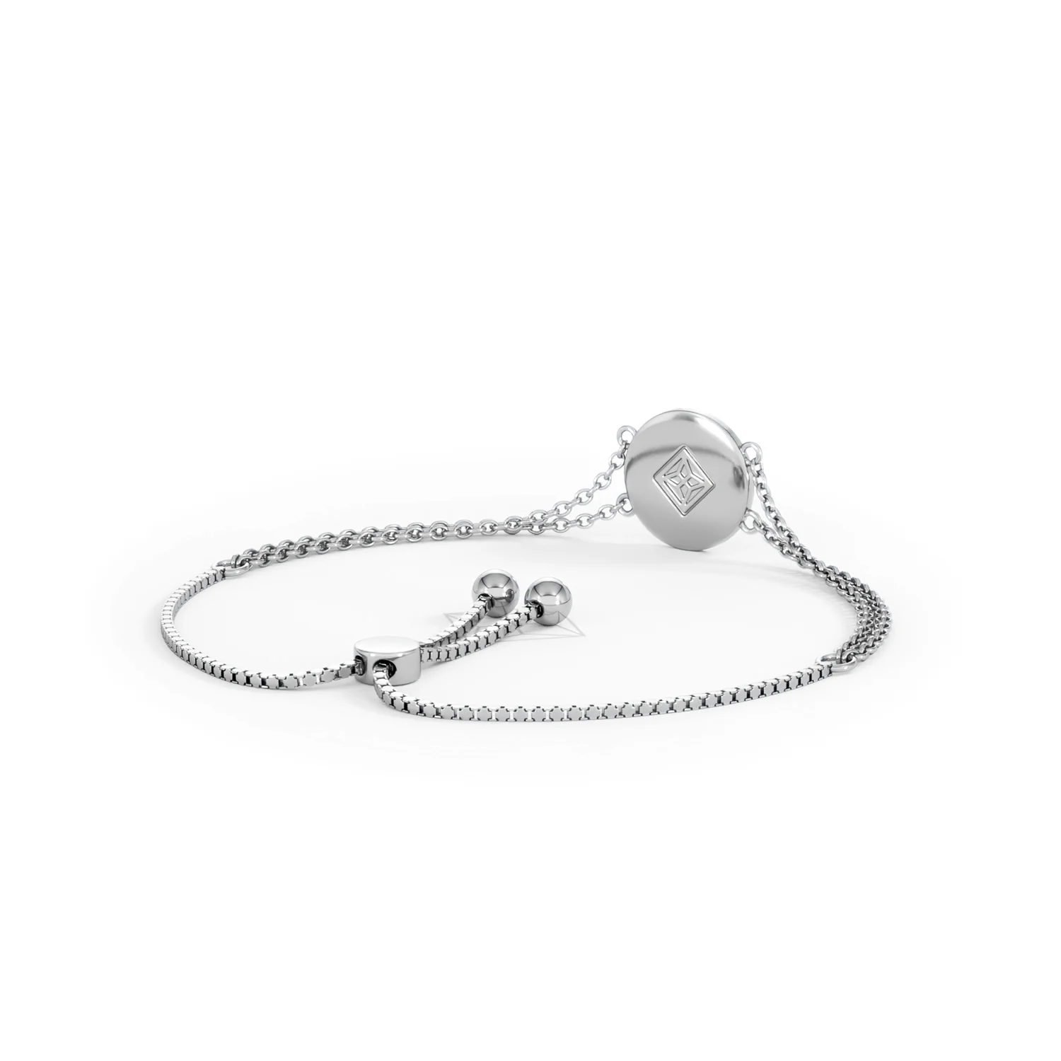 Astrology Aries 0.07ct Lab Grown Diamond Adjustable Medallion Bracelet Sterling Silver - Image 42