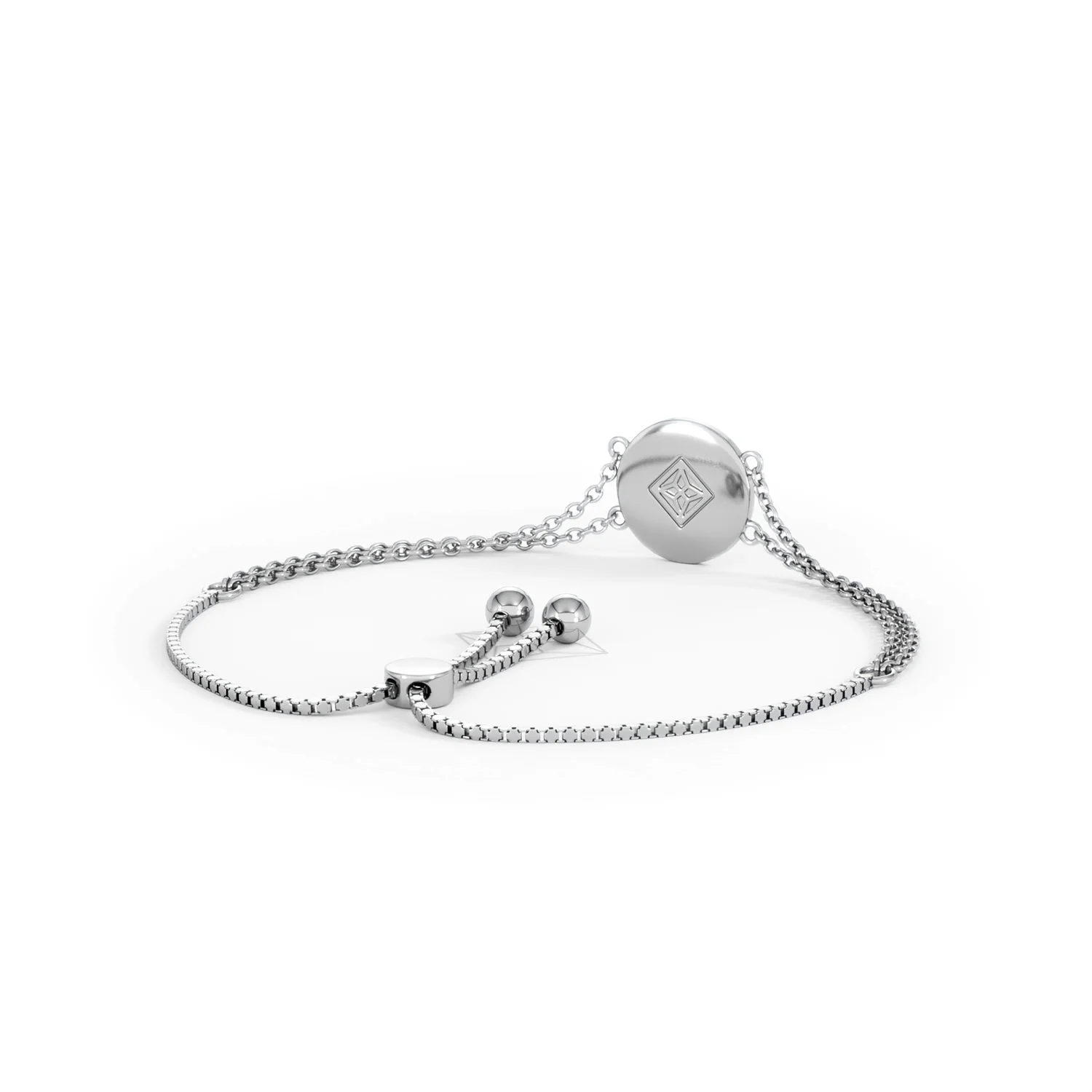 Astrology Aries 0.07ct Lab Grown Diamond Adjustable Medallion Bracelet Sterling Silver - Image 43
