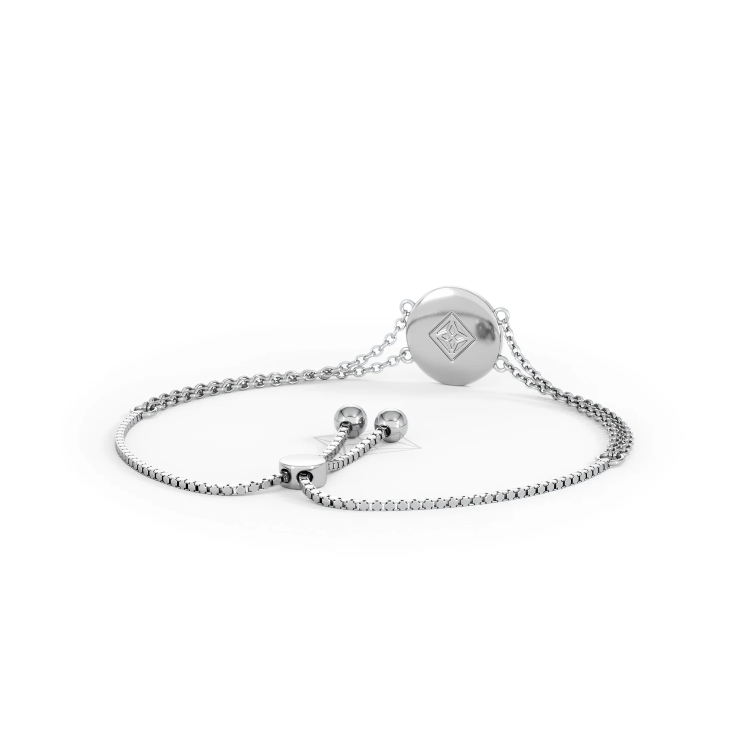 Astrology Aries 0.07ct Lab Grown Diamond Adjustable Medallion Bracelet Sterling Silver - Image 44