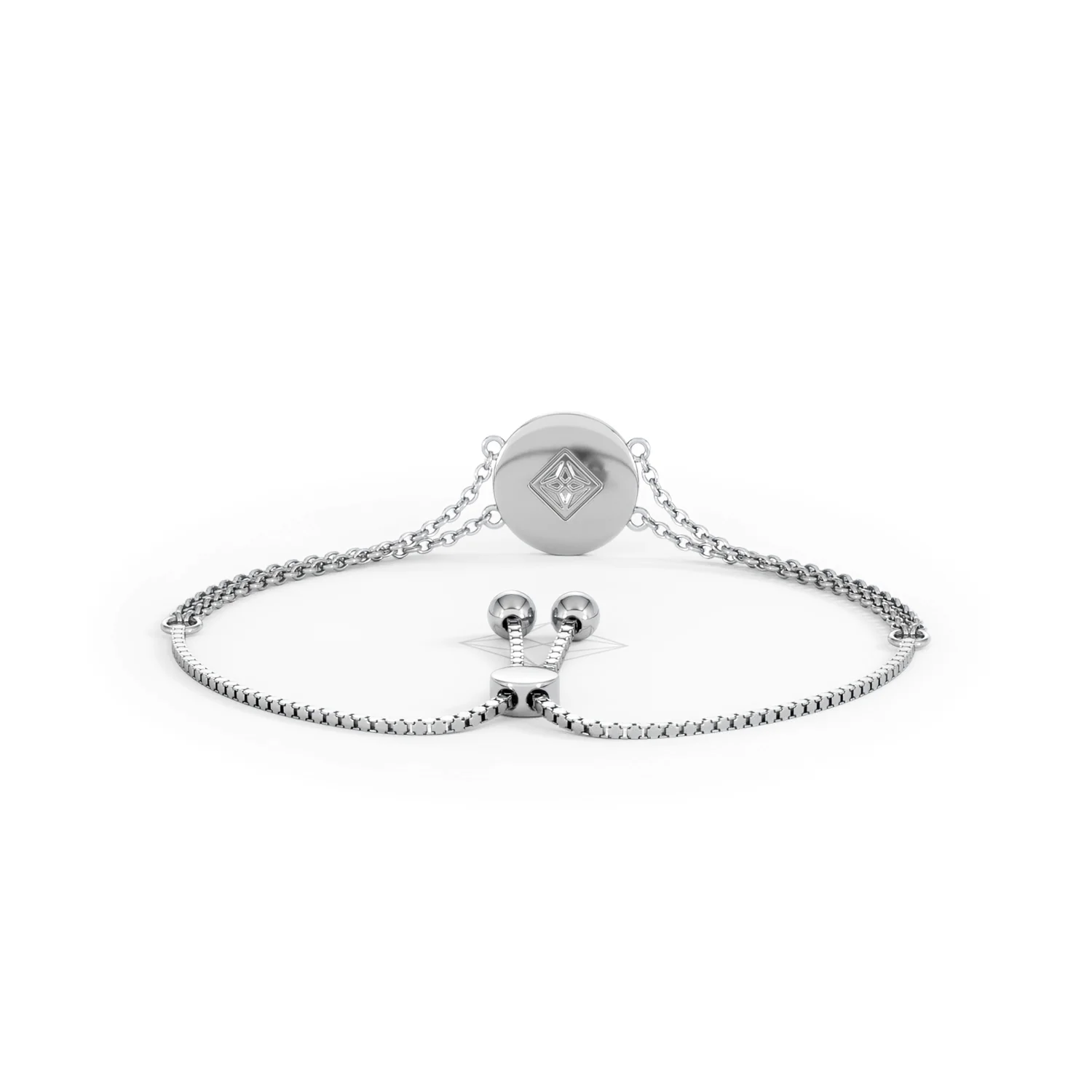 Astrology Aries 0.07ct Lab Grown Diamond Adjustable Medallion Bracelet Sterling Silver - Image 48