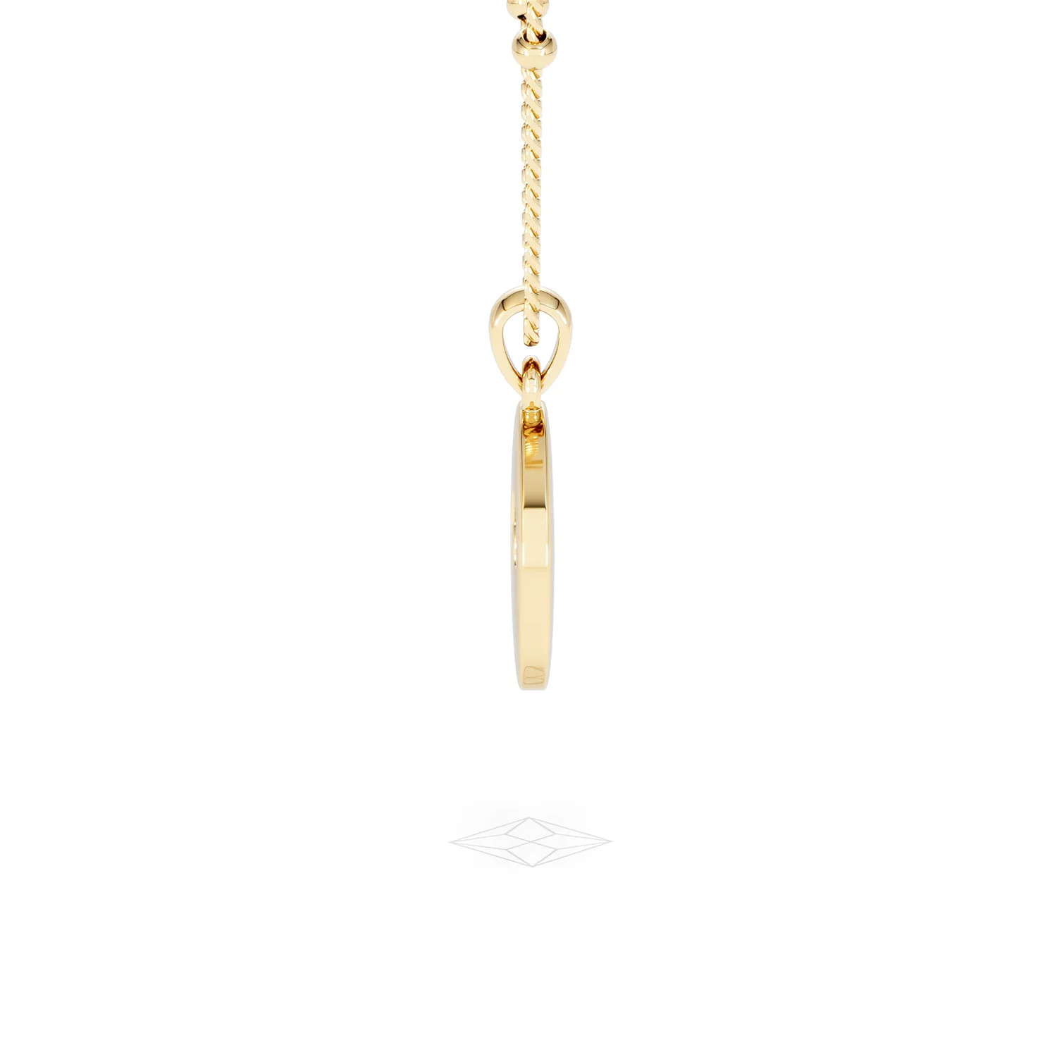 Astrology Aries 0.07ct Lab Grown Diamond Medallion Pendant Necklace in 18K Gold Vermeil - Image 28