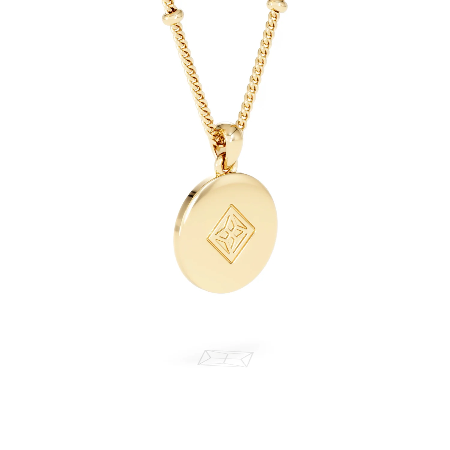 Astrology Aries 0.07ct Lab Grown Diamond Medallion Pendant Necklace in 18K Gold Vermeil - Image 40