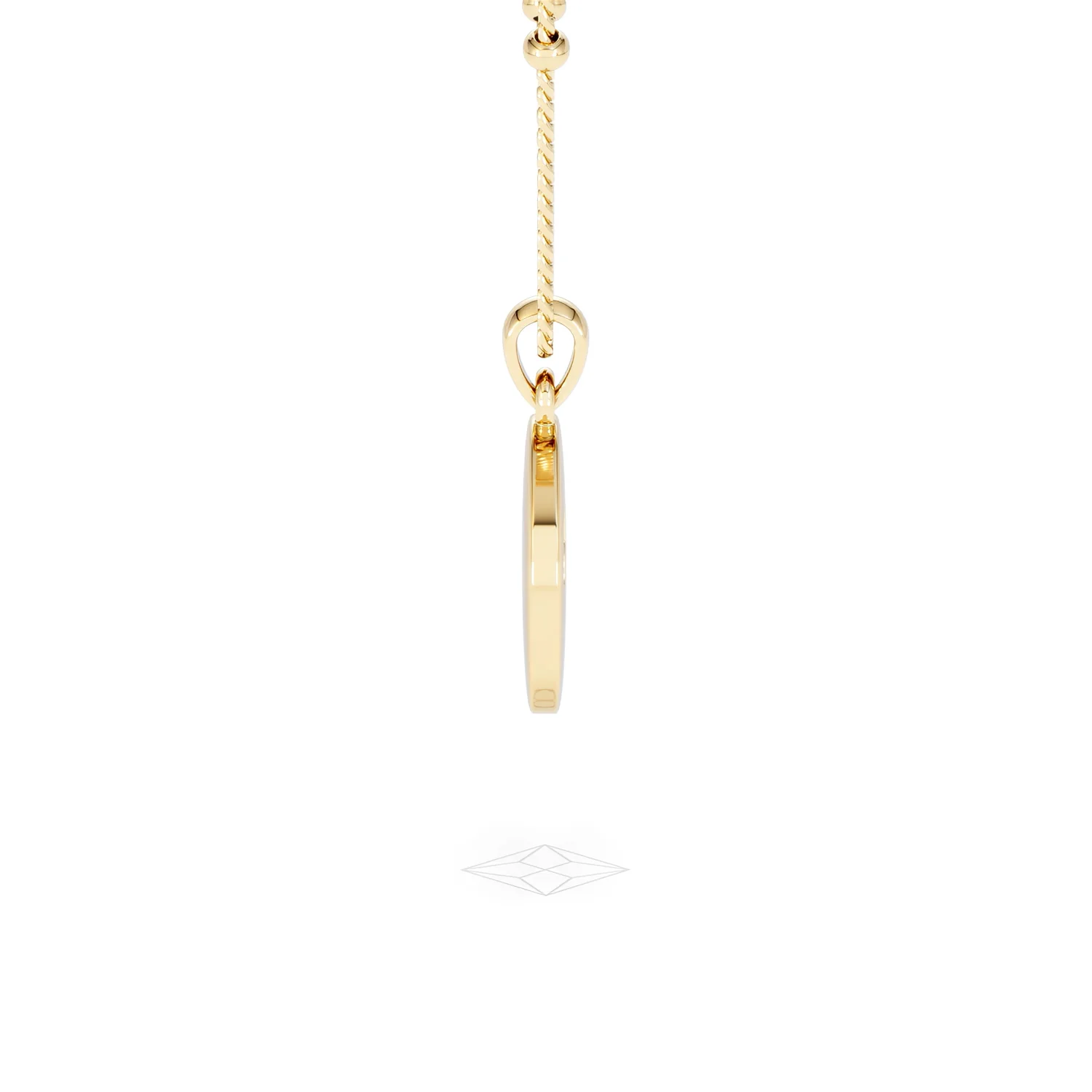 Astrology Aries 0.07ct Lab Grown Diamond Medallion Pendant Necklace in 18K Gold Vermeil - Image 68