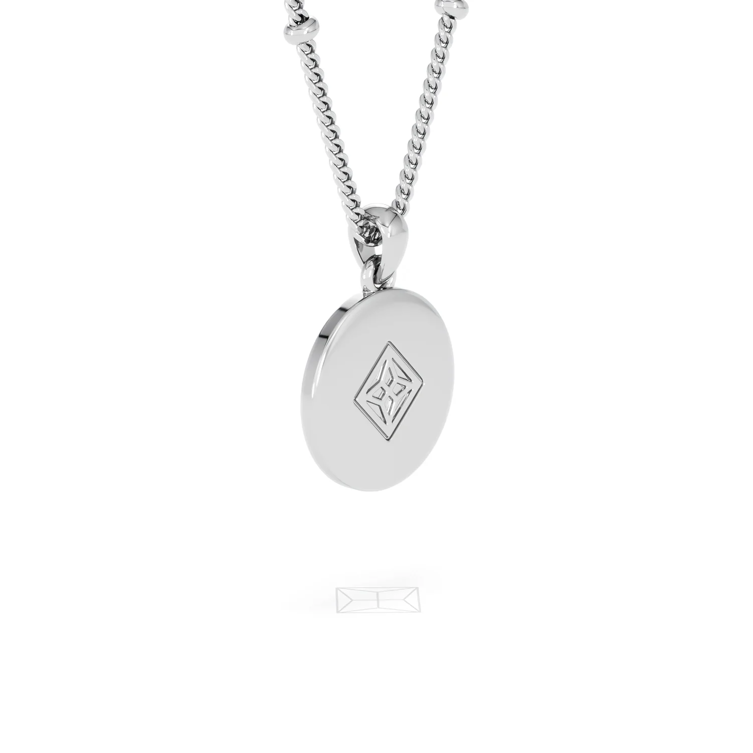 Astrology Aries 0.07ct Lab Grown Diamond Medallion Pendant Necklace in Sterling Silver - Image 38