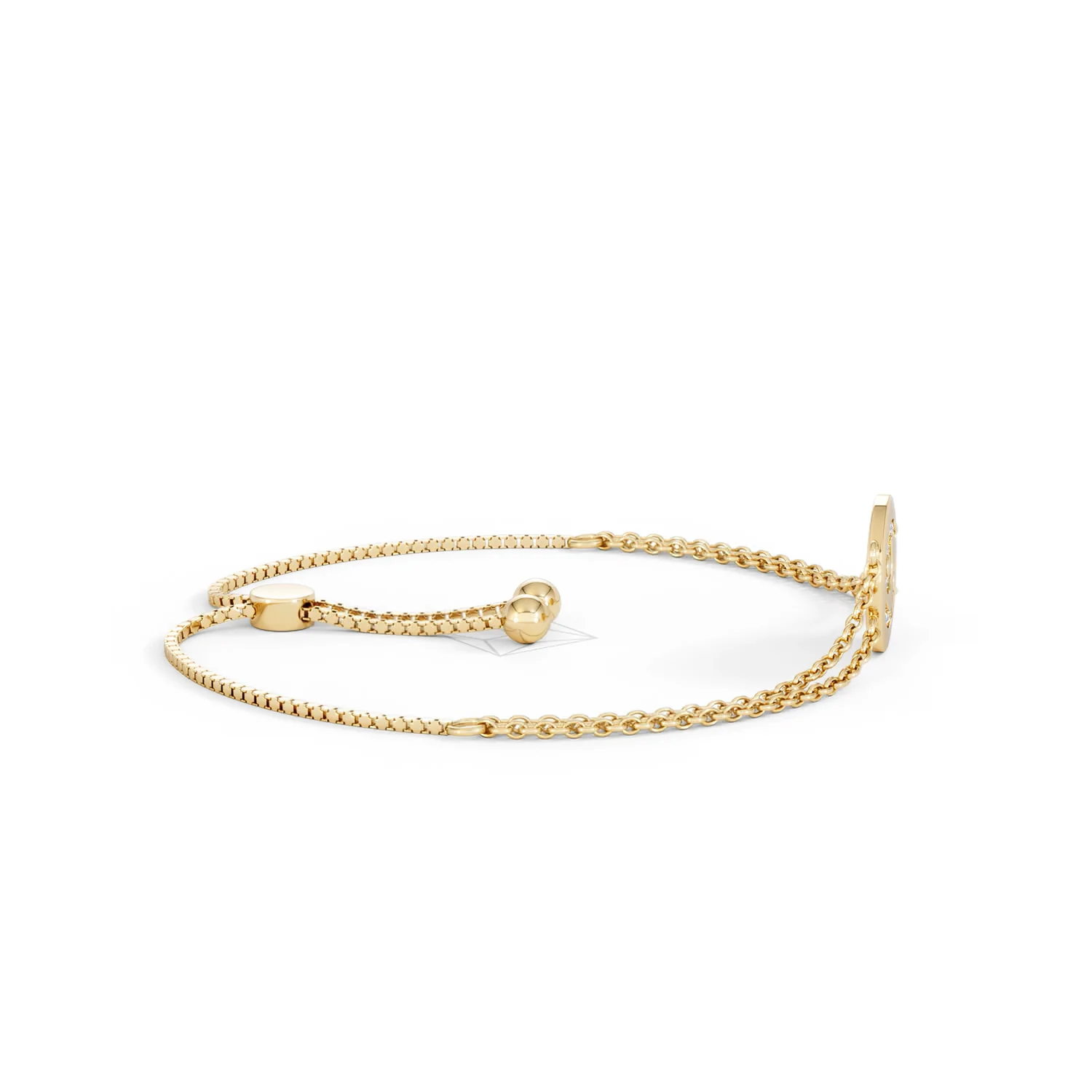 Astrology Cancer 0.07ct Lab Grown Diamond Adjustable Medallion Bracelet 18K Gold Vermeil - Image 27