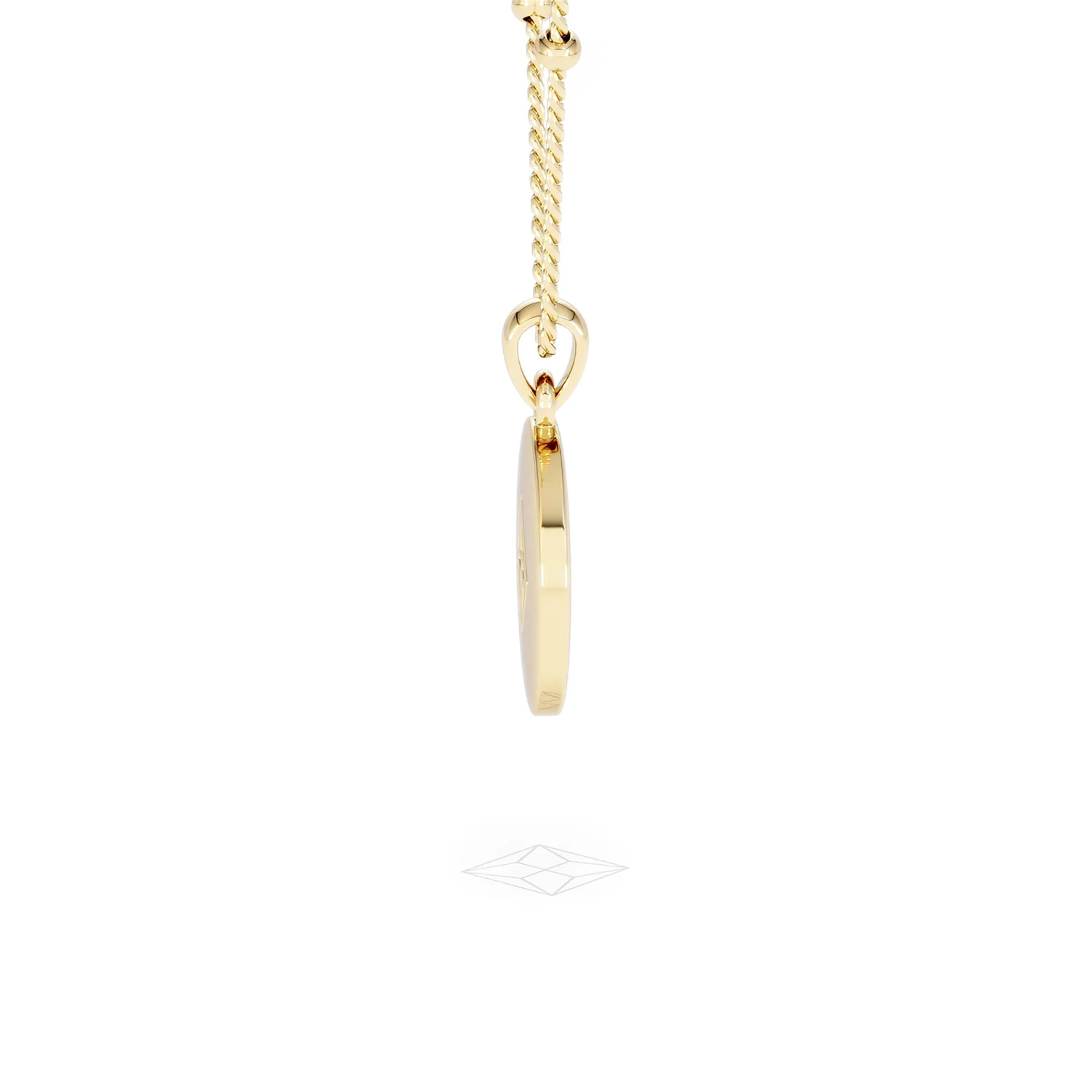 Astrology Cancer 0.07ct Lab Grown Diamond Medallion Pendant Necklace in 18K Gold Vermeil - Image 30