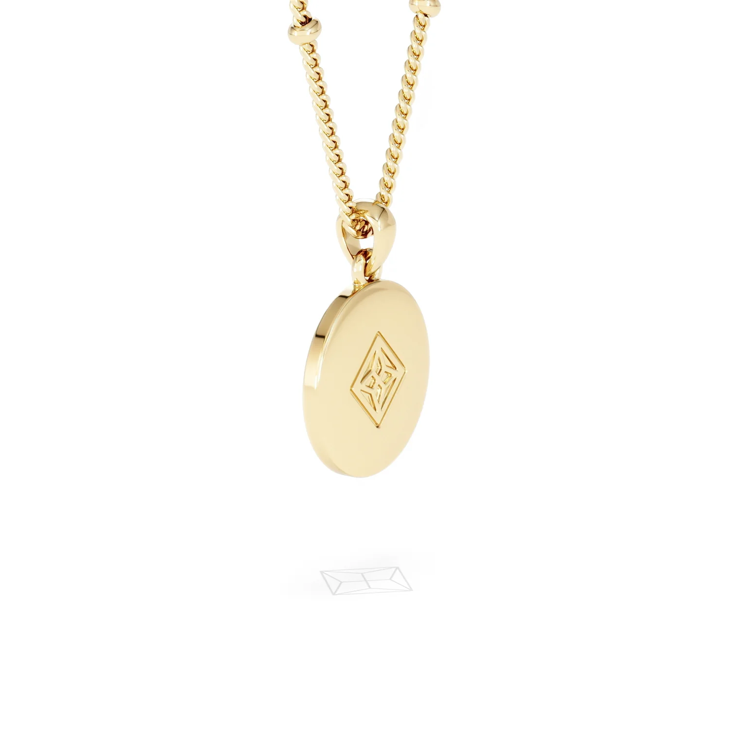 Astrology Cancer 0.07ct Lab Grown Diamond Medallion Pendant Necklace in 18K Gold Vermeil - Image 61