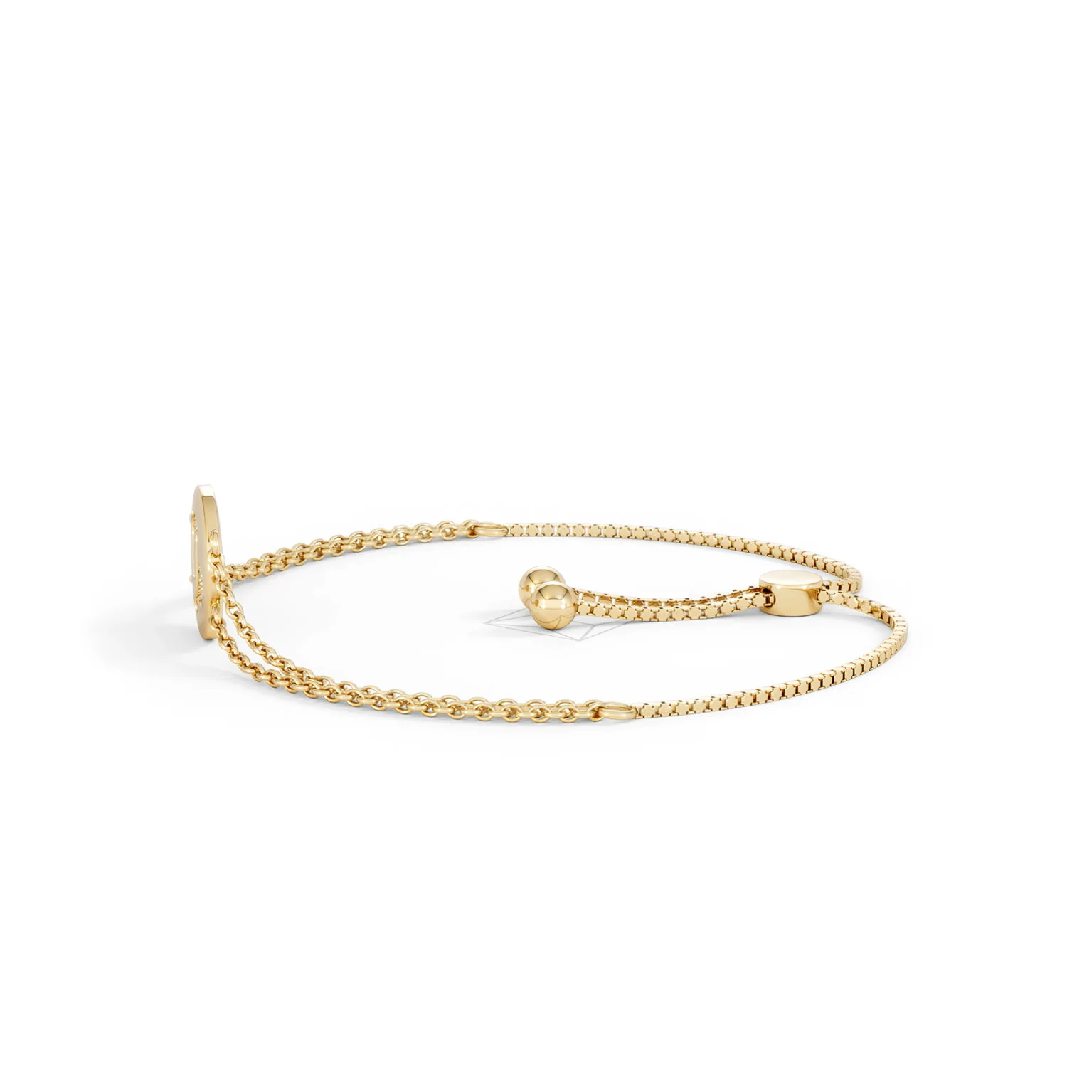 Astrology Capricorn 0.07ct Lab Grown Diamond Adjustable Medallion Bracelet 18K Gold Vermeil - Image 71