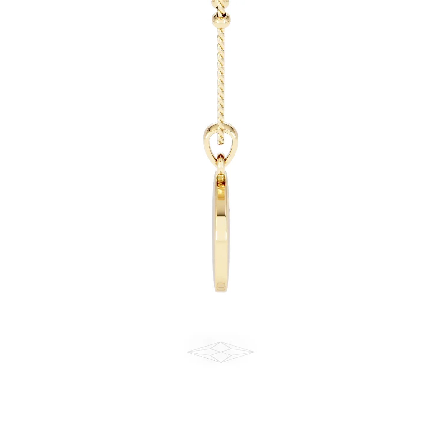 Astrology Capricorn 0.07ct Lab Grown Diamond Medallion Pendant Necklace in 18K Gold Vermeil - Image 28