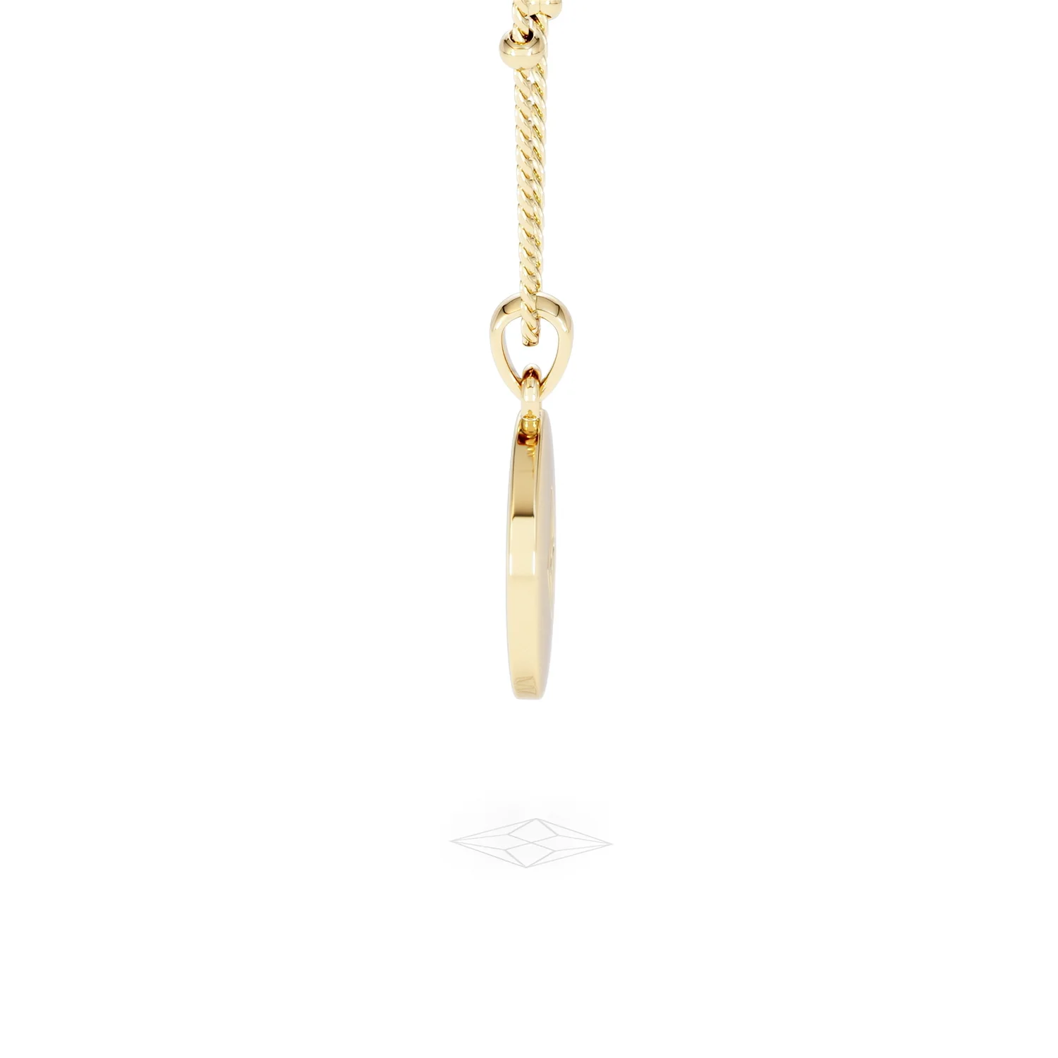 Astrology Capricorn 0.07ct Lab Grown Diamond Medallion Pendant Necklace in 18K Gold Vermeil - Image 67