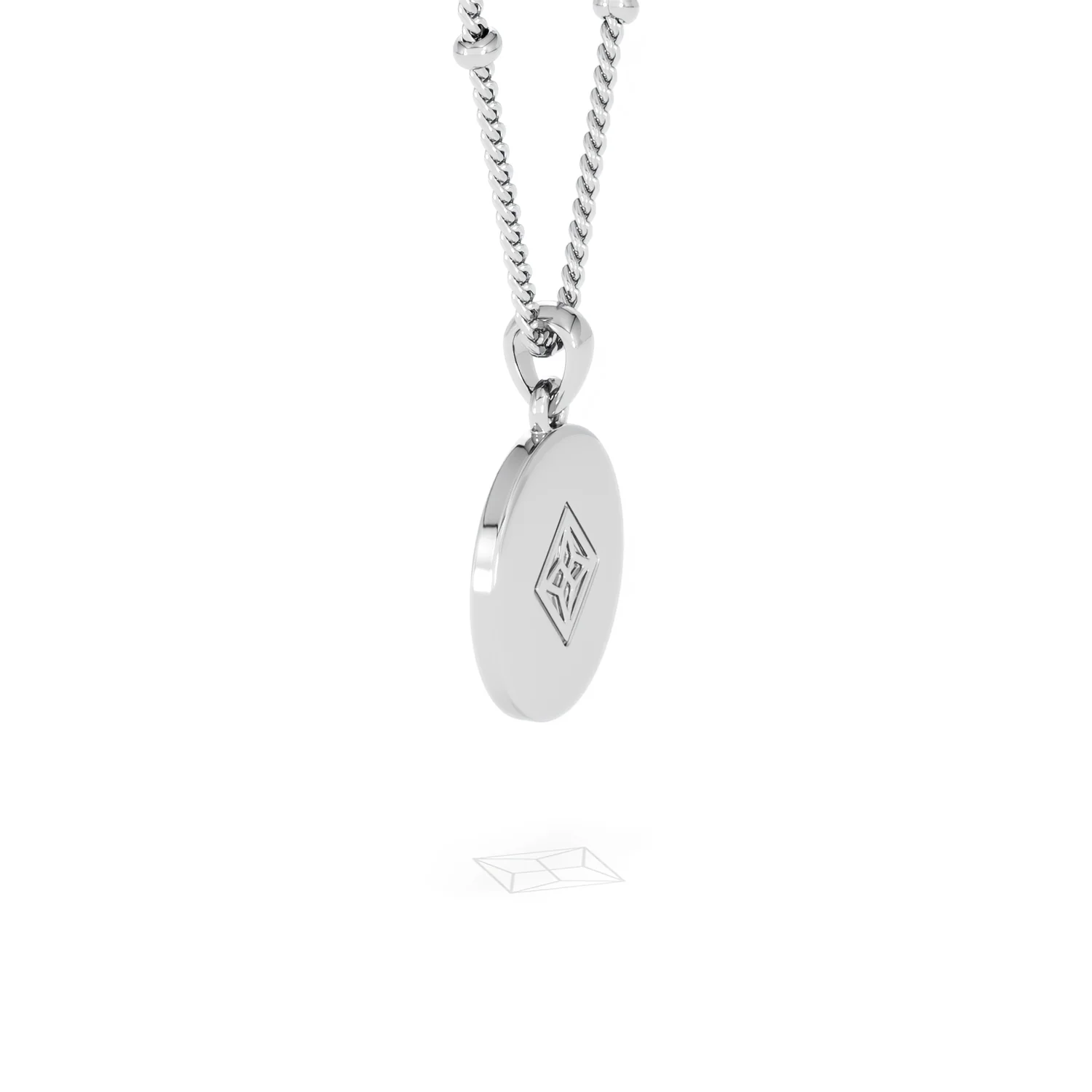 Astrology Capricorn 0.07ct Lab Grown Diamond Medallion Pendant Necklace in Sterling Silver - Image 62