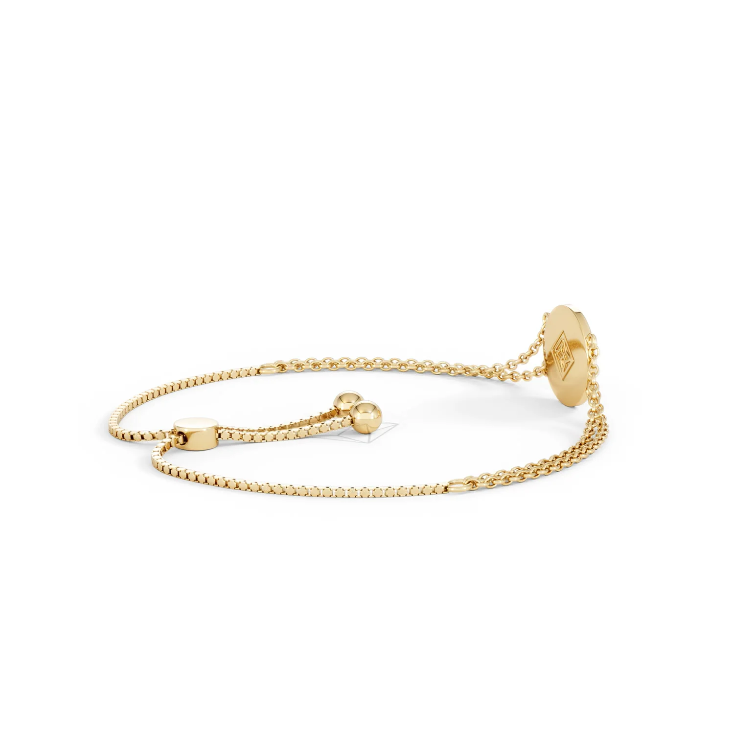 Astrology Gemini 0.07ct Lab Grown Diamond Adjustable Medallion Bracelet 18K Gold Vermeil - Image 34